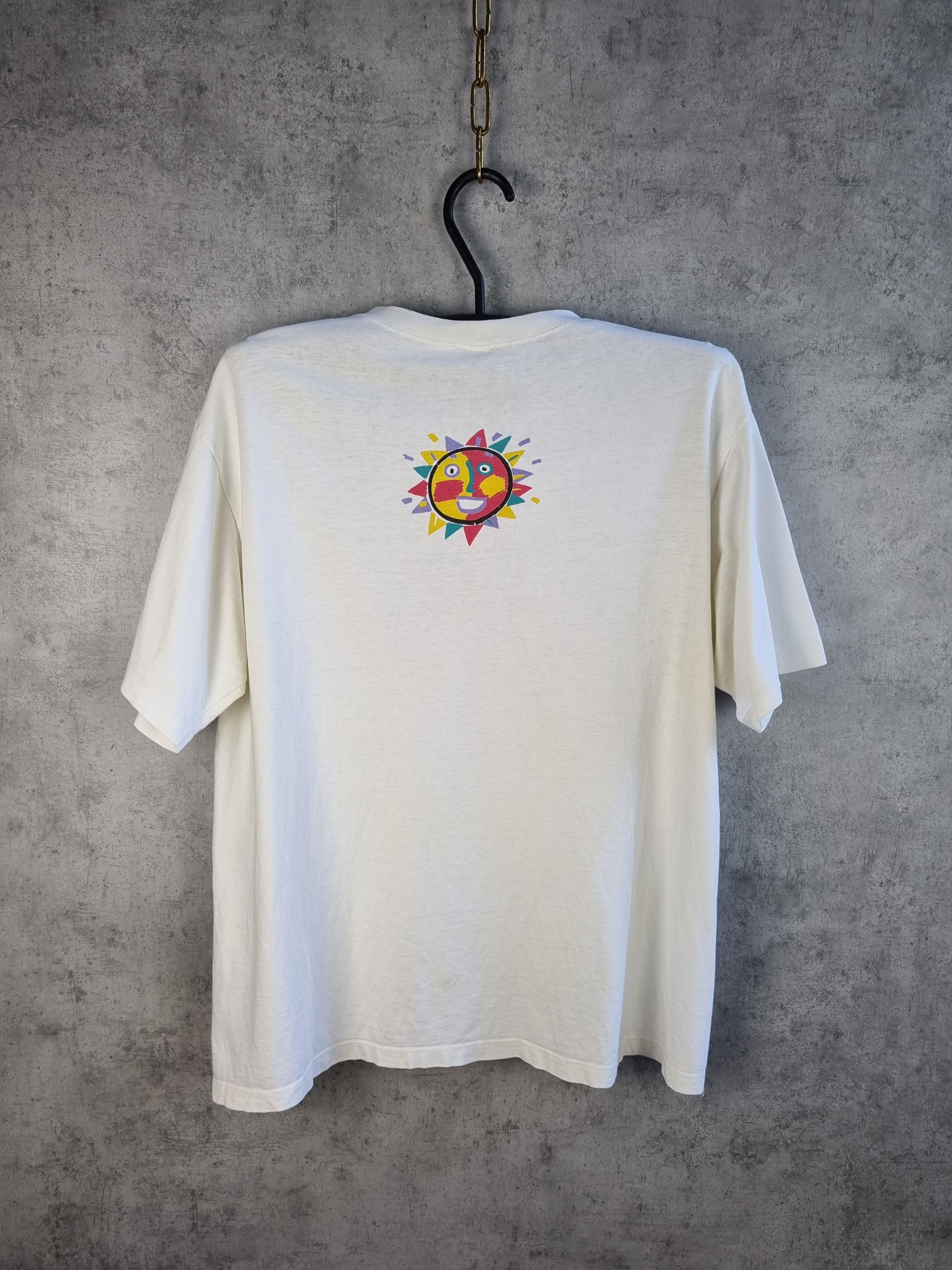 Vintage Rare 90s SAN FRANCISCO Art Sun Print Tee Shirt Size US L / EU 52-54 / 3 - 3 Thumbnail