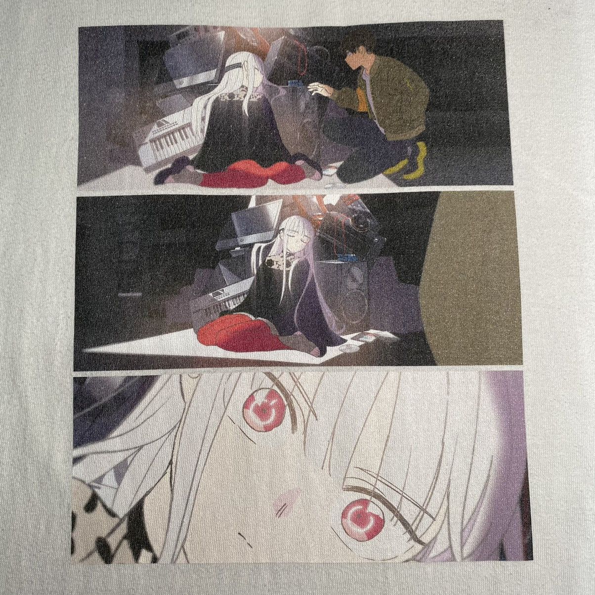 Anime Rare Deco*27 Android Girl Vocaloid ft Hatsune Miku Tshirt Size US XL / EU 56 / 4 - 5 Thumbnail