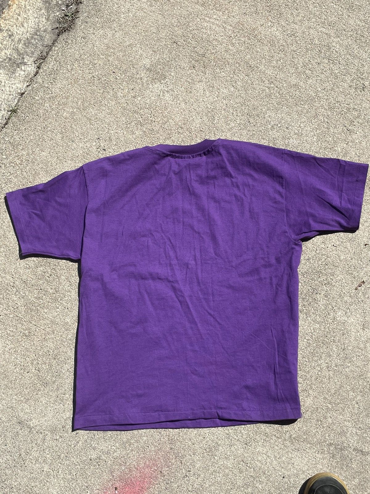 Hanes 90s Vintage Hanes Made in USA Blank Single Stitch T-Shirt Size US M / EU 48-50 / 2 - 4 Thumbnail