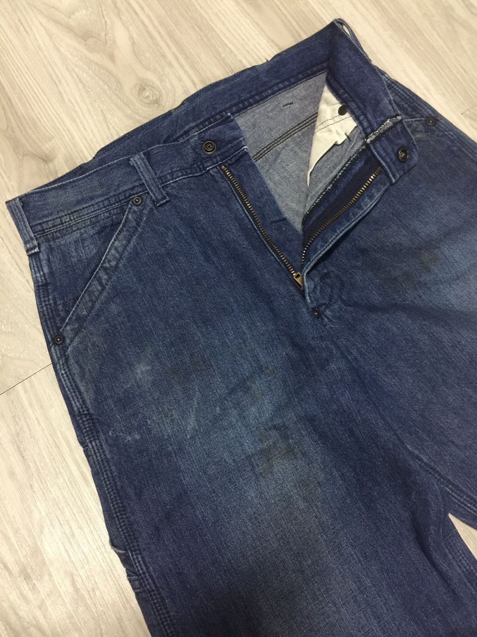 N.Hoolywood Lee Jelt Denim x Mister Hoolywood Dungarees Denim Jeans Size US 30 / EU 46 - 6 Thumbnail