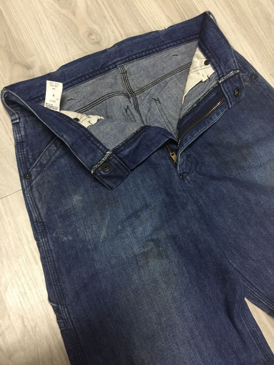 N.Hoolywood Lee Jelt Denim x Mister Hoolywood Dungarees Denim Jeans Size US 30 / EU 46 - 7 Thumbnail