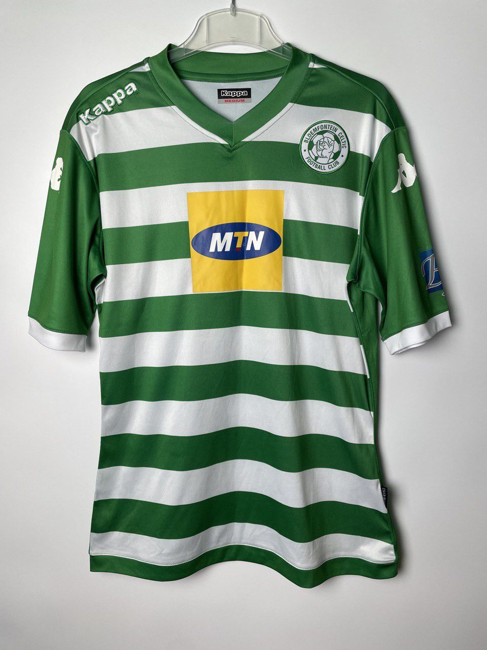 VTG Umbro Celtic Football Club Jersey Shirt NTL Green White Stripes Men's  Sz L
