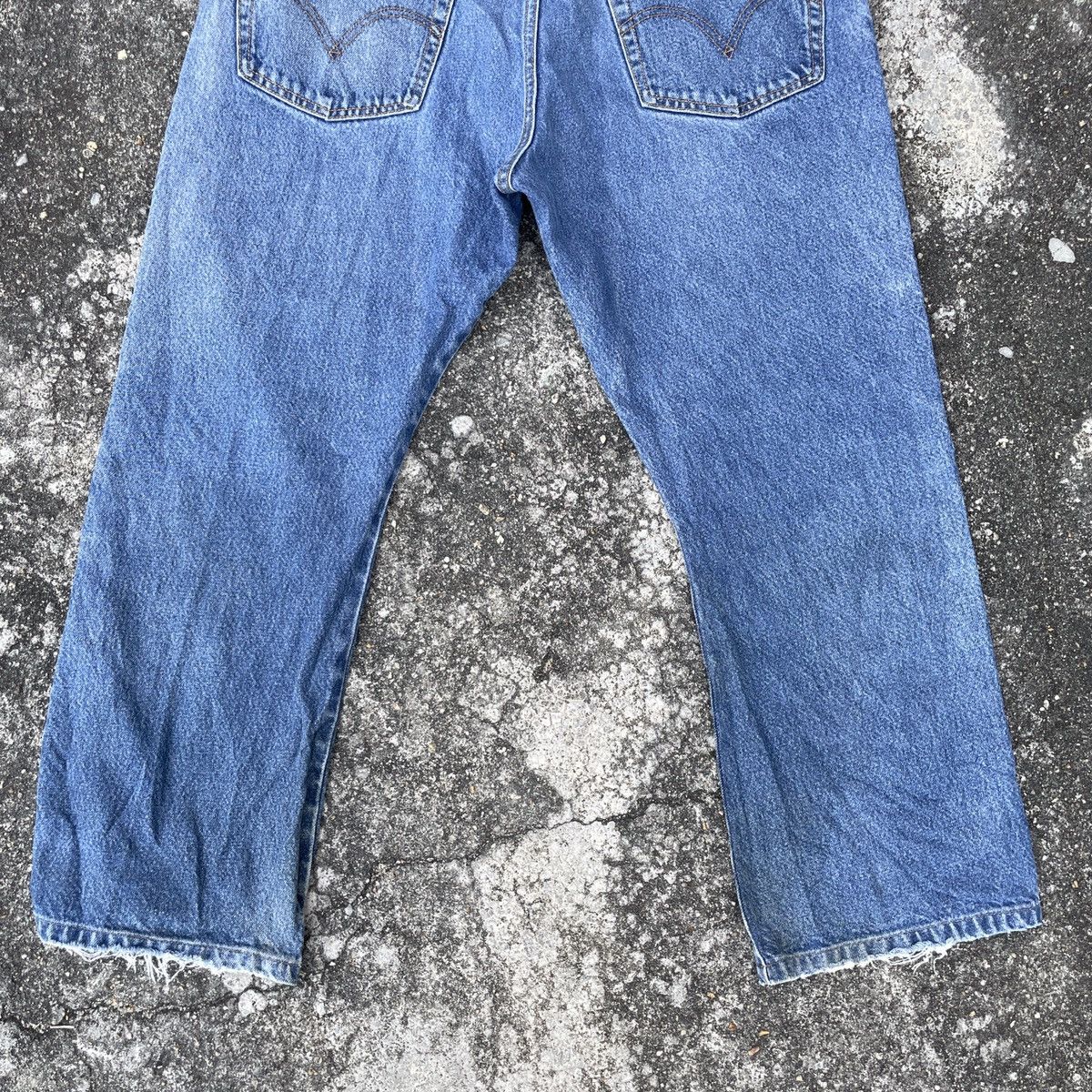 Levi's Vintage Levis Lot 517 Distressed Denim Jeans Size US 39 - 11 Thumbnail