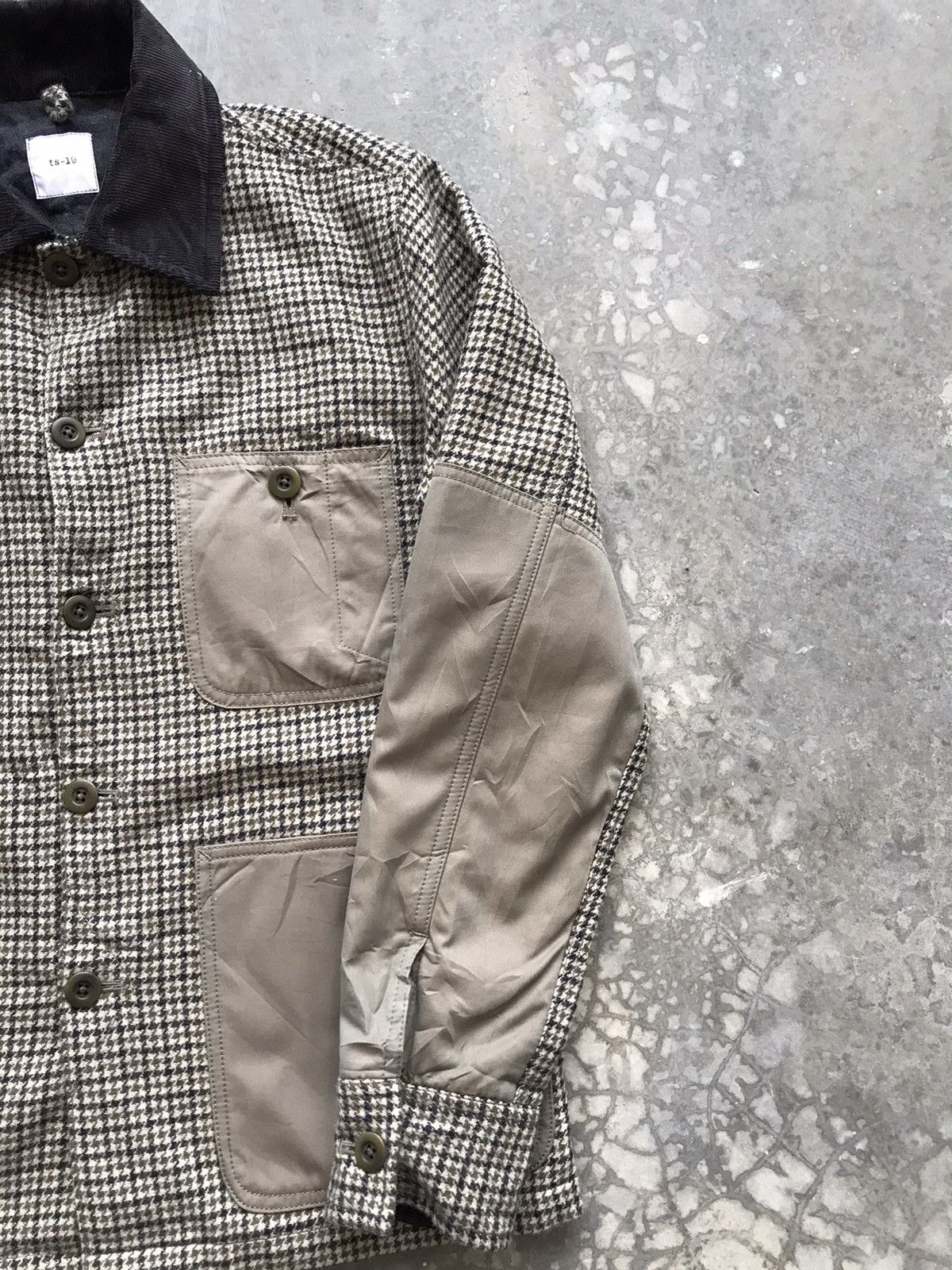 Designer × Japanese Brand J1 ts19 Japan Junya Watanabe Style Patchwork Jacket Size US M / EU 48-50 / 2 - 3 Thumbnail