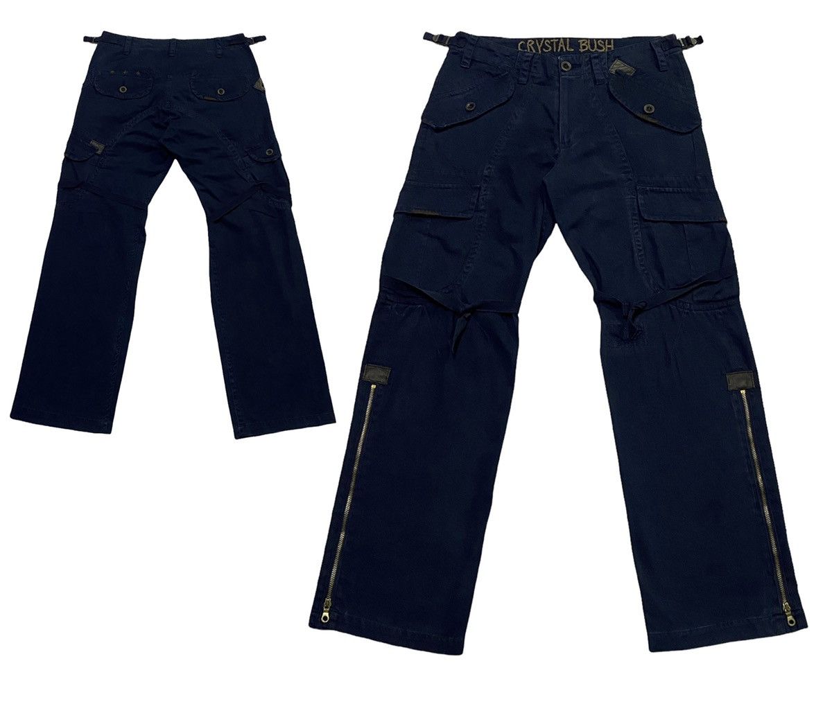 Japanese Brand Japanese Brand "Crystal Bush" Cargo Trousers Pants Size US 32 / EU 48 - 1 Thumbnail