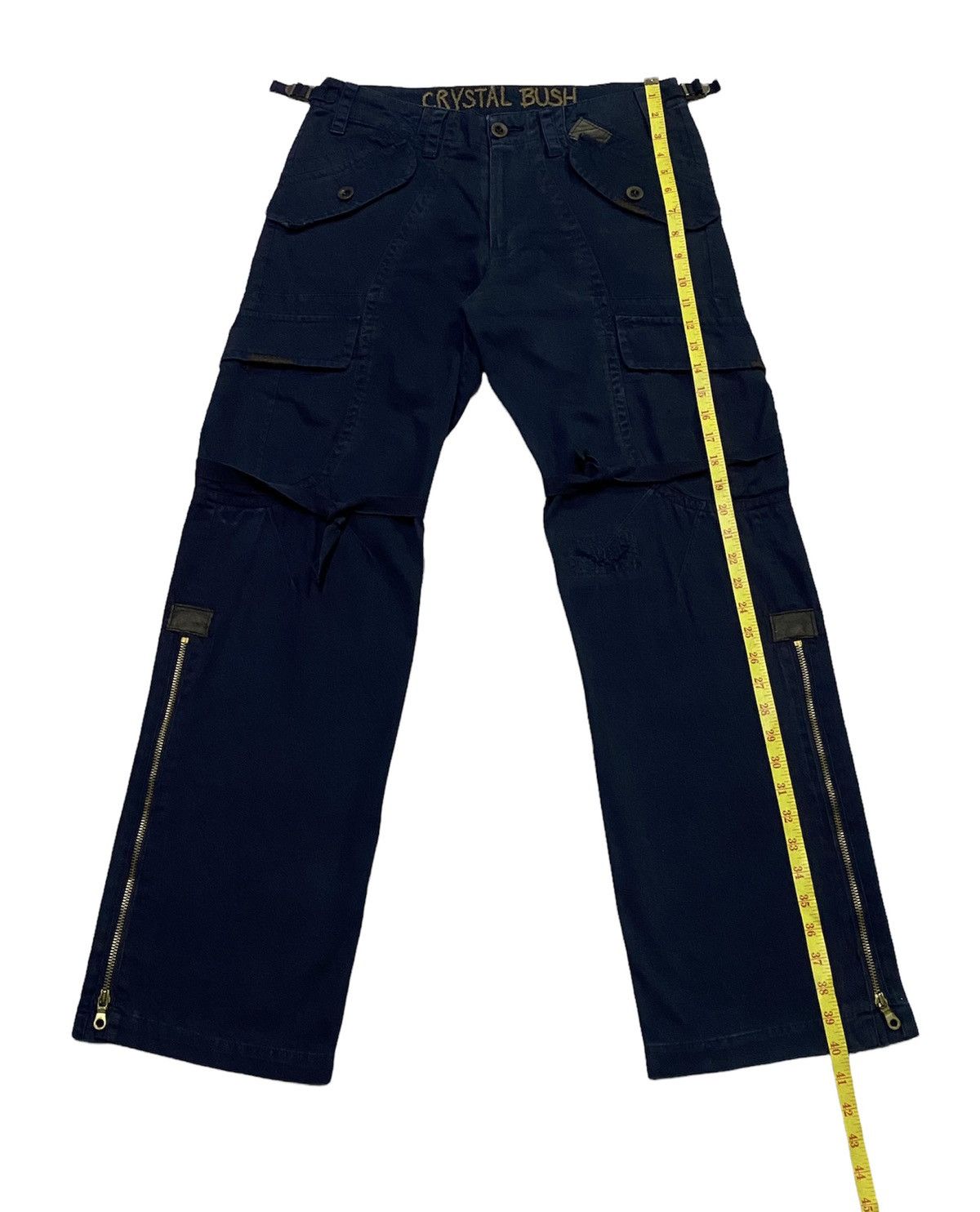 Japanese Brand Japanese Brand "Crystal Bush" Cargo Trousers Pants Size US 32 / EU 48 - 6 Thumbnail