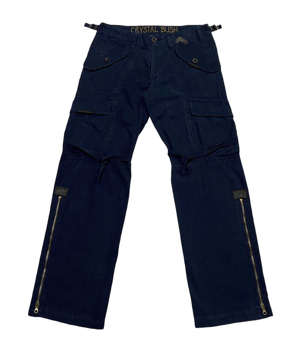 Japanese Brand Japanese Brand "Crystal Bush" Cargo Trousers Pants Size US 32 / EU 48 - 2 Thumbnail