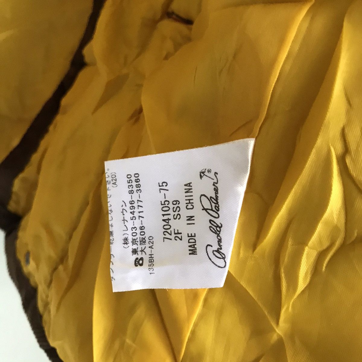 Japanese Brand × Sports Specialties Arnold Palmer Quilted paded puffer Jacket Size US M / EU 48-50 / 2 - 9 Thumbnail