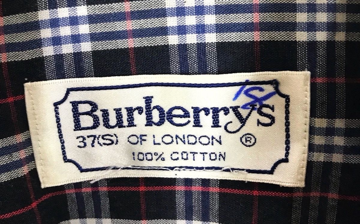 Burberry Vintage BURBERRYS Nova Checkered Plaid Button Down Shirt Size US M / EU 48-50 / 2 - 6 Thumbnail