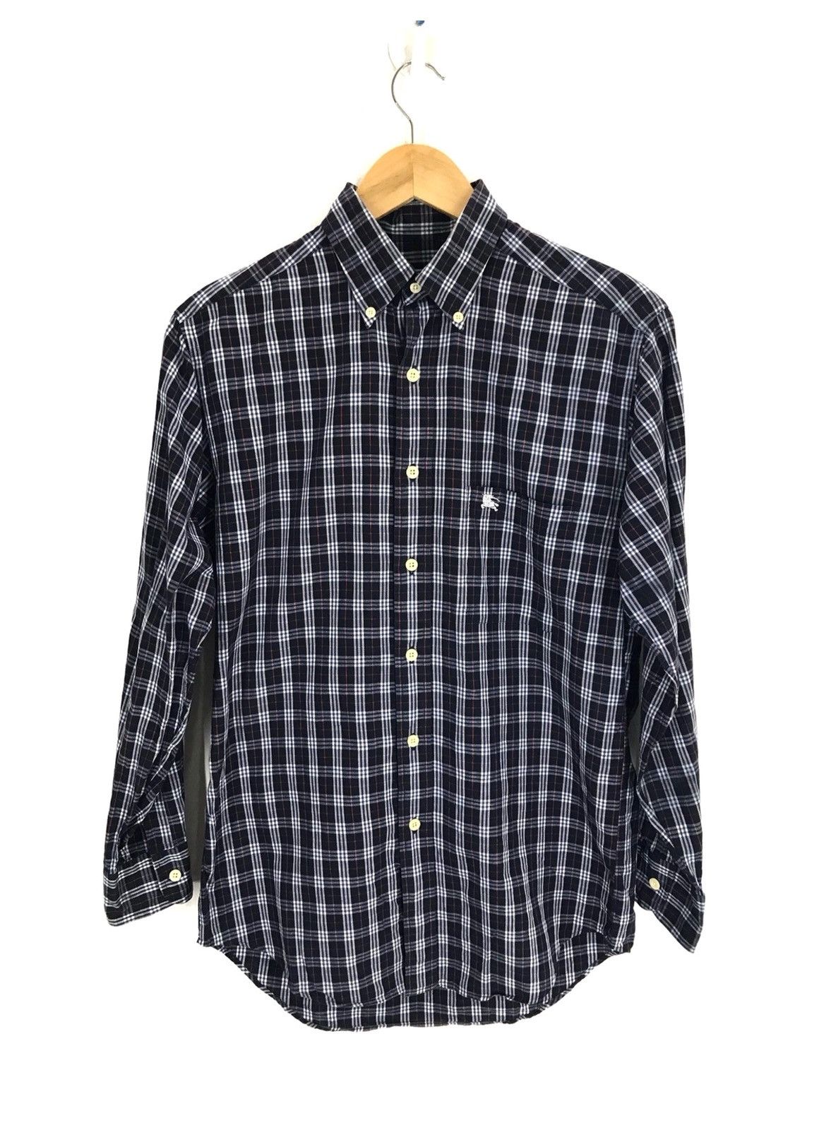 Burberry Vintage BURBERRYS Nova Checkered Plaid Button Down Shirt Size US M / EU 48-50 / 2 - 1 Thumbnail
