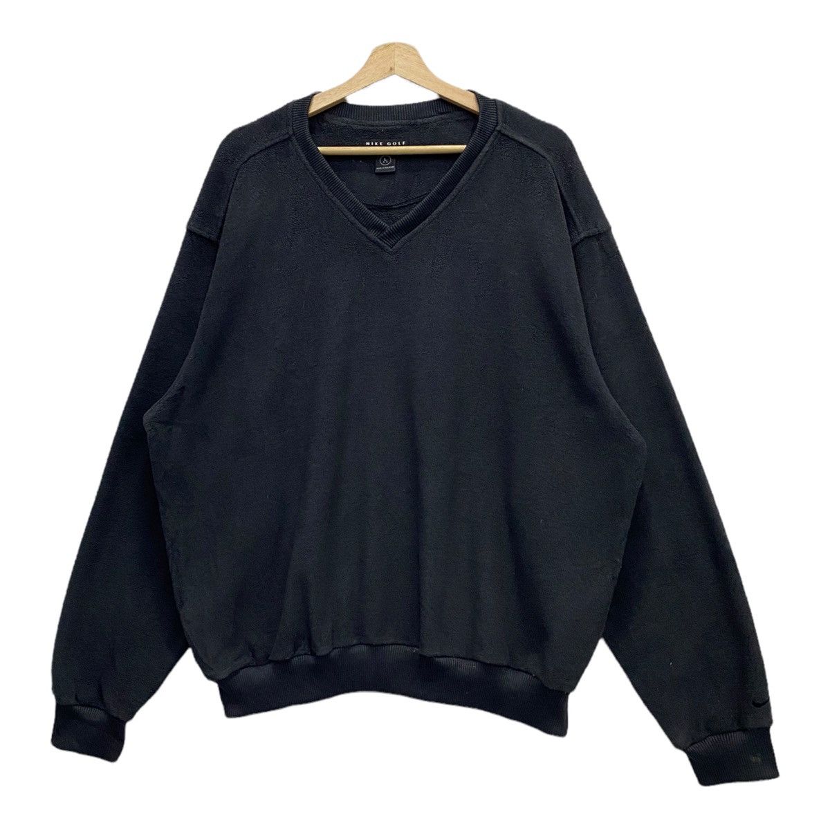 Gyakusou × Nike × Vintage VINTAGE NIKE GOLF V NECK SWEATSHIRT OVERSIZED Size US XL / EU 56 / 4 - 5 Thumbnail