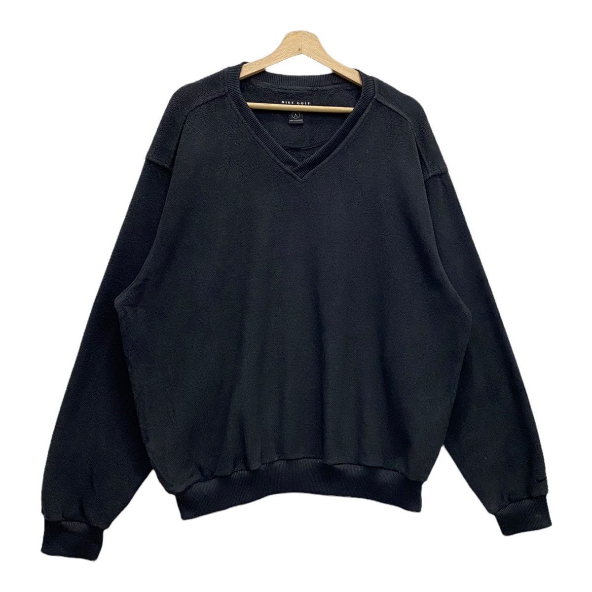 Gyakusou × Nike × Vintage VINTAGE NIKE GOLF V NECK SWEATSHIRT OVERSIZED Size US XL / EU 56 / 4 - 4 Thumbnail