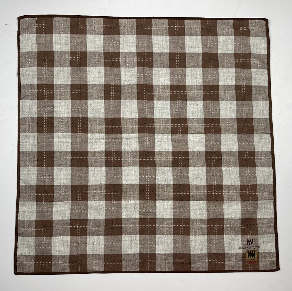 Issey Miyake issey miyake bandana handkerchief neckerchief scarf HC0435 Size ONE SIZE - 3 Thumbnail