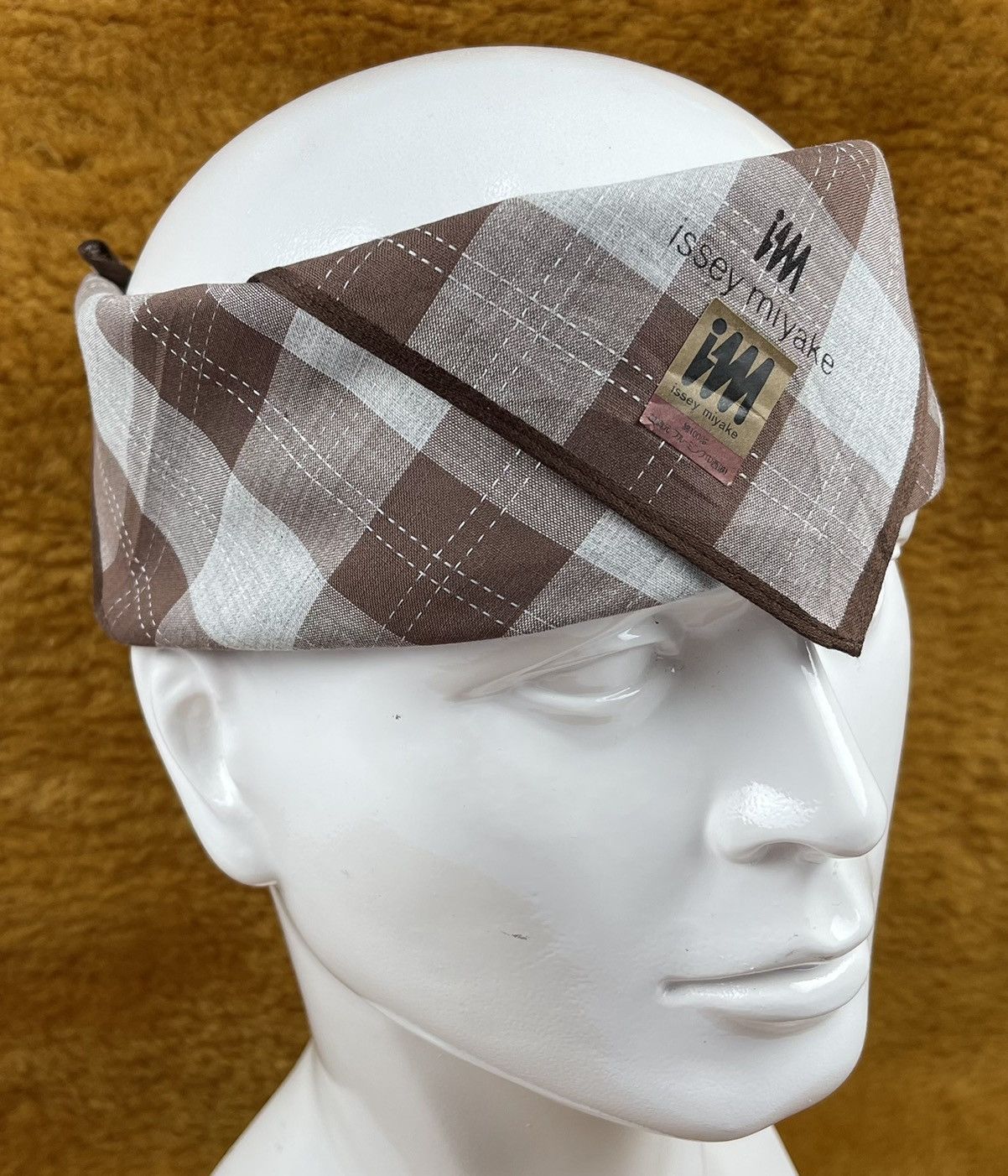 Issey Miyake issey miyake bandana handkerchief neckerchief scarf HC0435 Size ONE SIZE - 2 Thumbnail