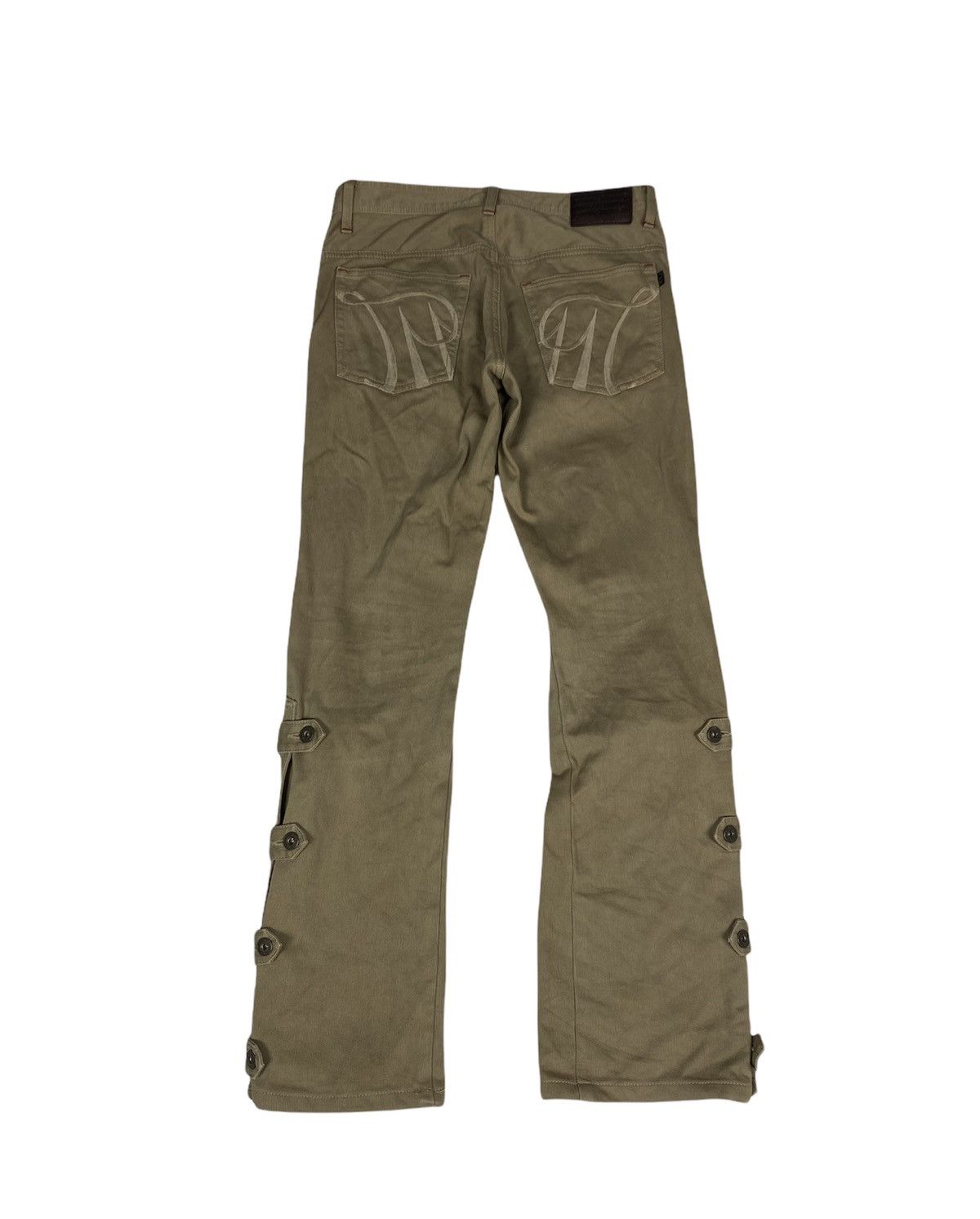 Morgan Homme Morgan Homme Reconstructed Tactical Bondage Pants S005 Size US 31 - 2 Thumbnail