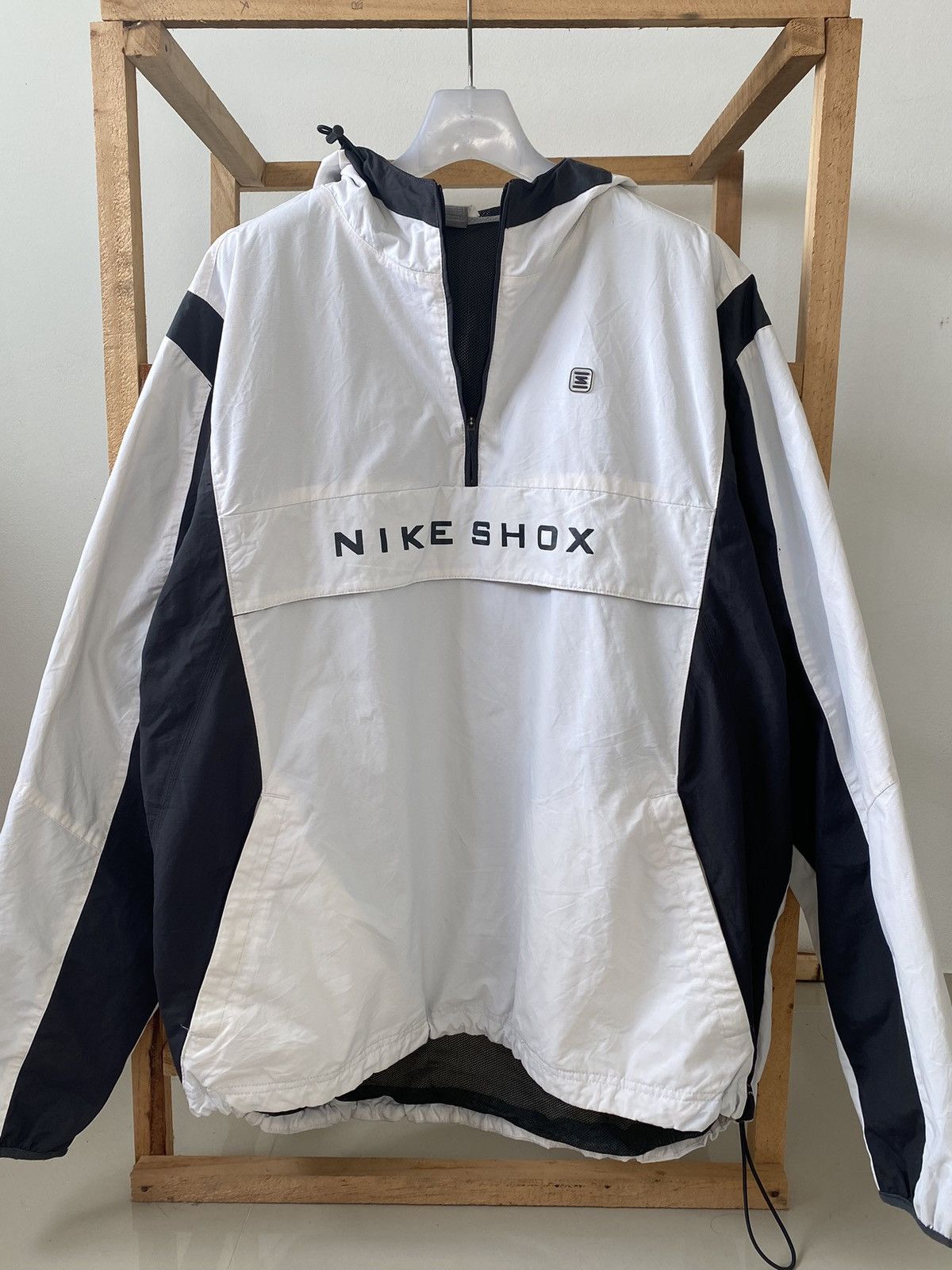 Nike Vintage Nike Shox Anorak Jacket Size US XL / EU 56 / 4 - 4 Thumbnail