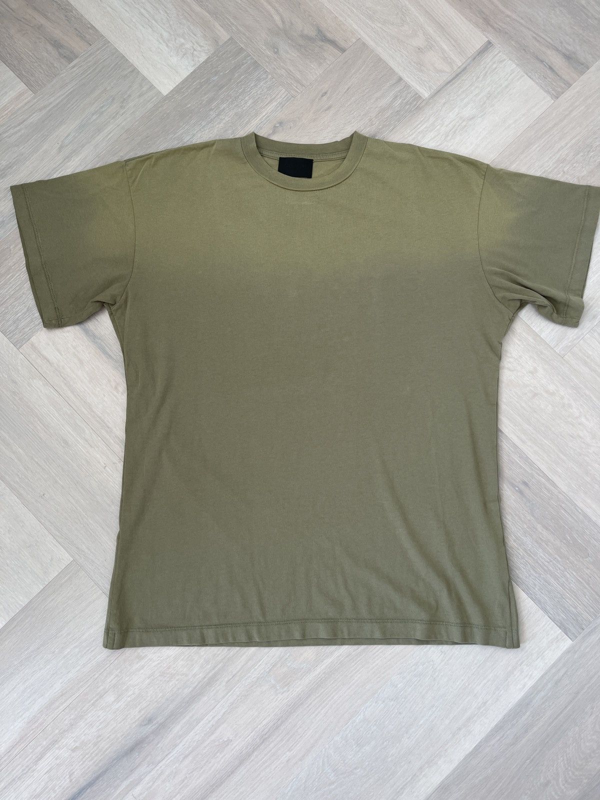 Bain De Mer Man T-shirt Military Green Size Xl Cotton