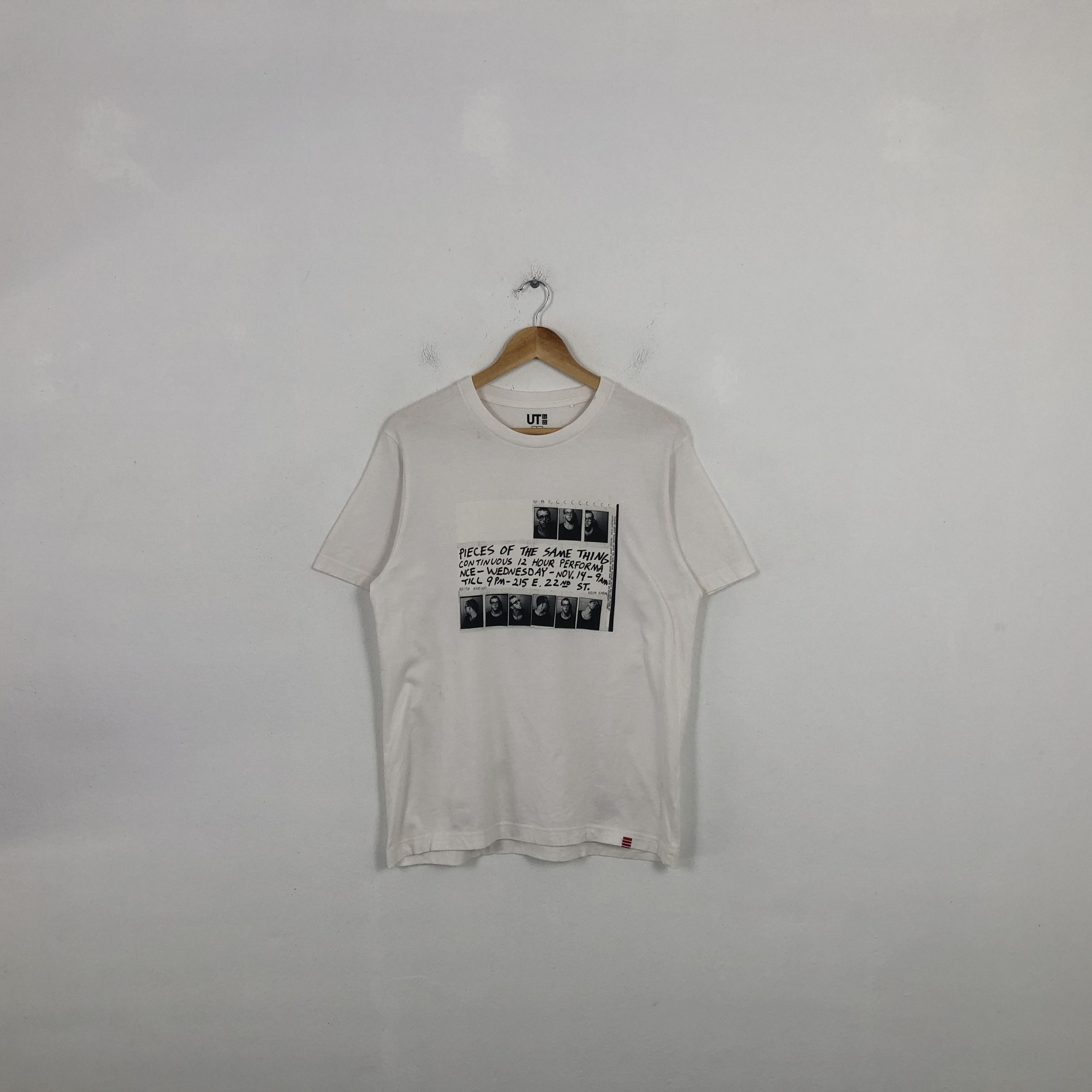 Vintage Keith Haring Art Design Tshirt