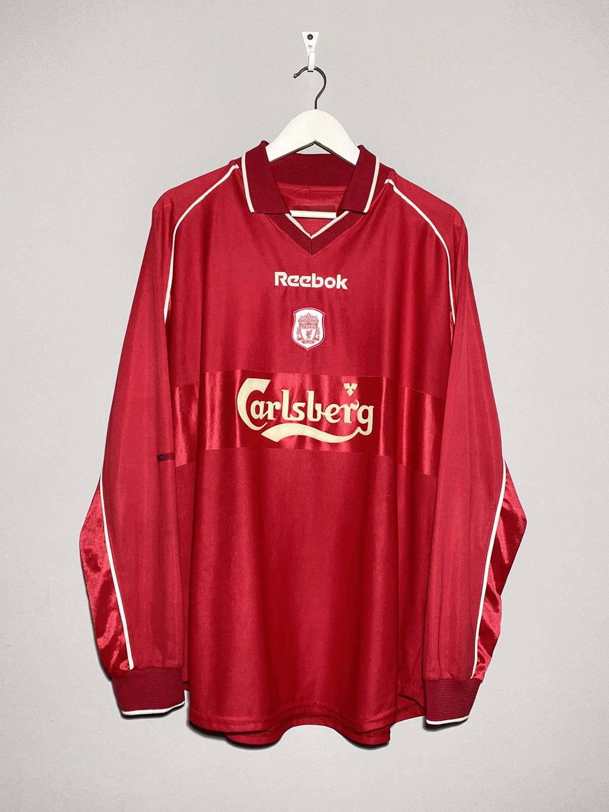 Liverpool × Soccer Jersey × Vintage Reebok FC Liverpool 2000/01 Home ...