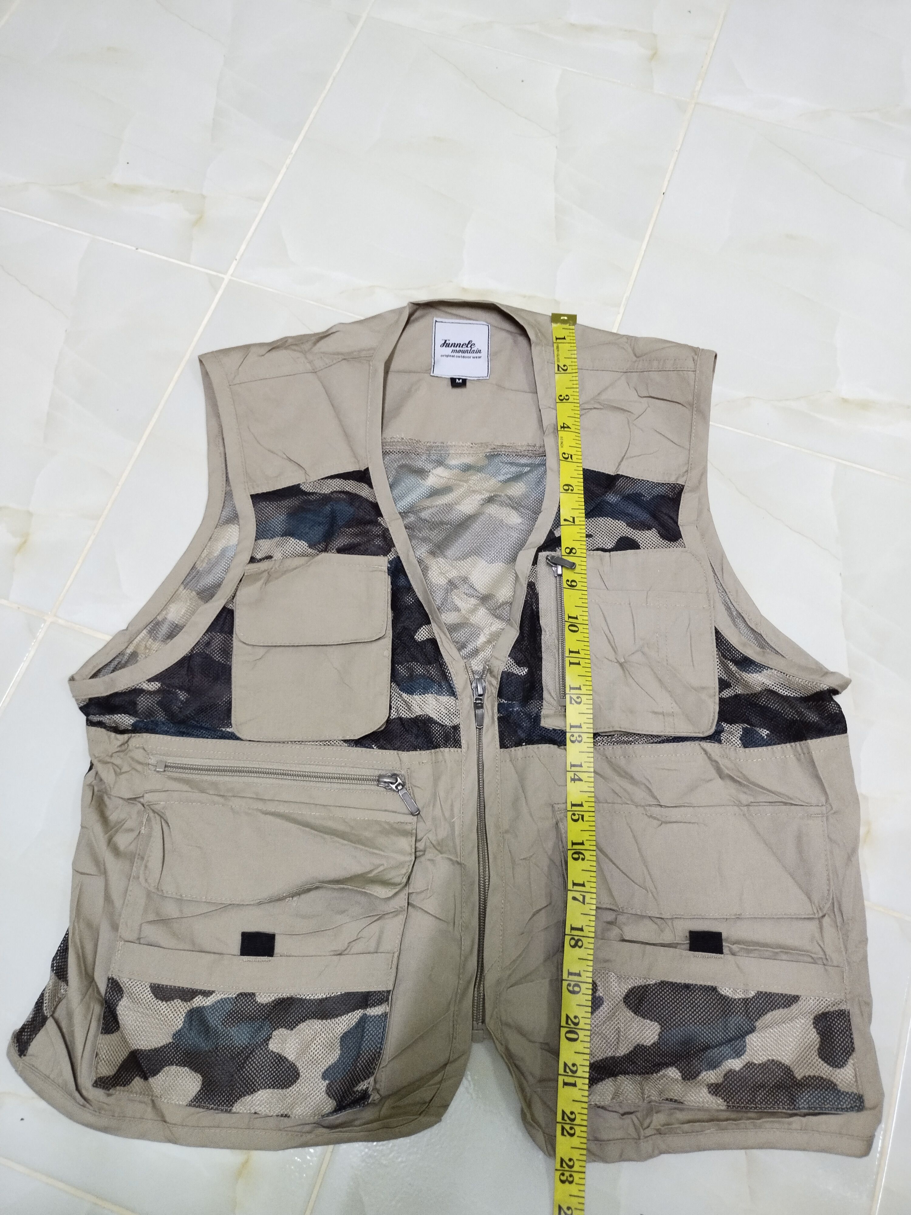 If Six Was Nine × Vintage Vintage Junnele mountain Vest Military Camo Size US M / EU 48-50 / 2 - 4 Thumbnail