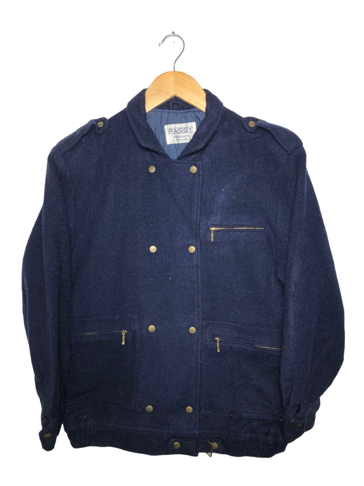 If Six Was Nine × Japanese Brand × Vintage Japanese Brand Passy wool button jacket Size US M / EU 48-50 / 2 - 1 Thumbnail
