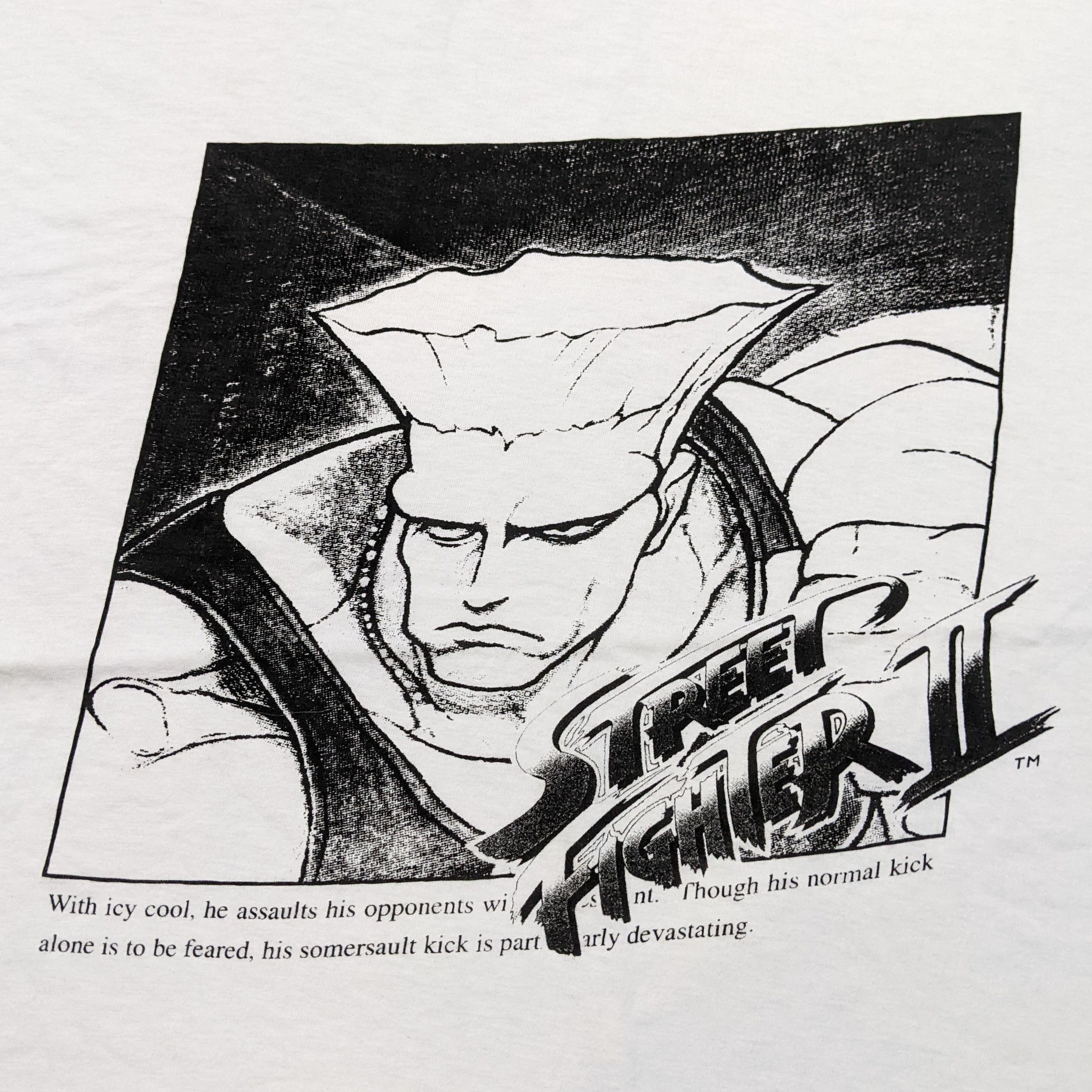 Anime × Nintendo × Vintage Vintage Rare Capcom Street Fighter II 1991 Tee Size US M / EU 48-50 / 2 - 2 Thumbnail