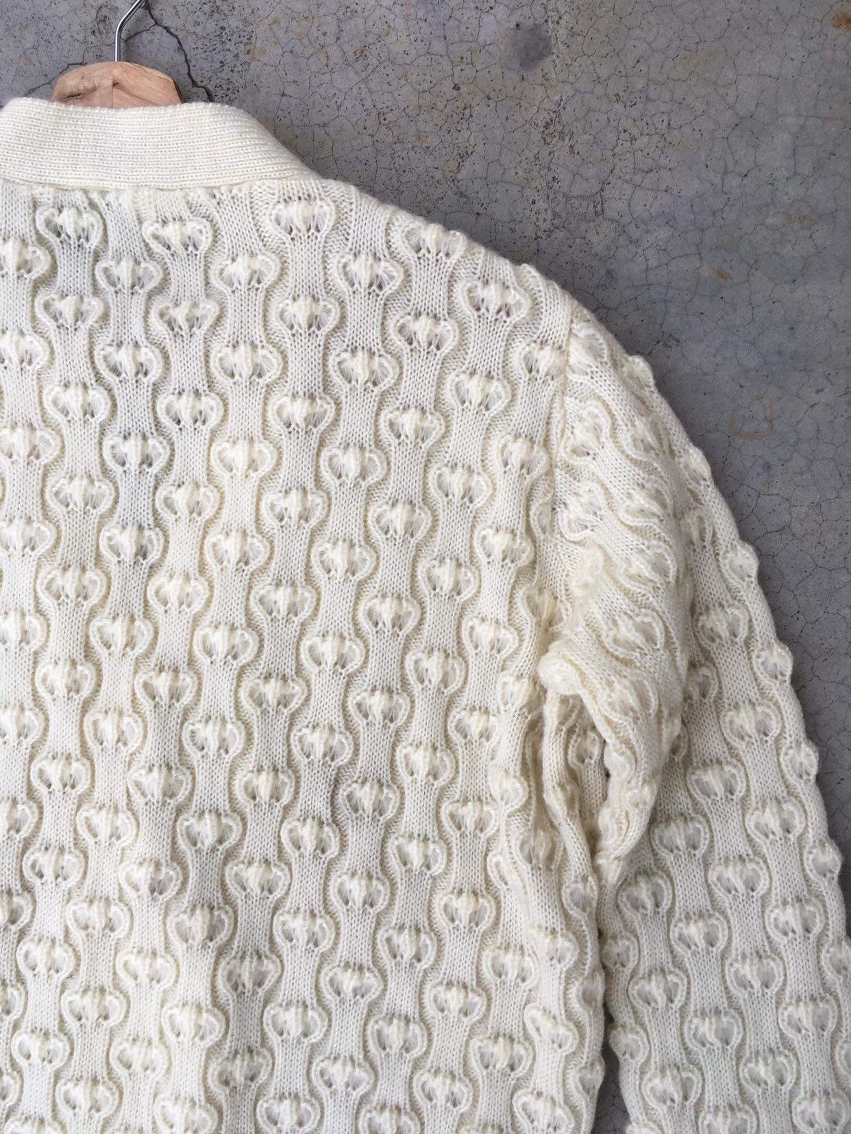 Vision Streetwear 🔴Japanese Cardigan Pureknit Pullover Knitting Pattern Size US L / EU 52-54 / 3 - 9 Thumbnail