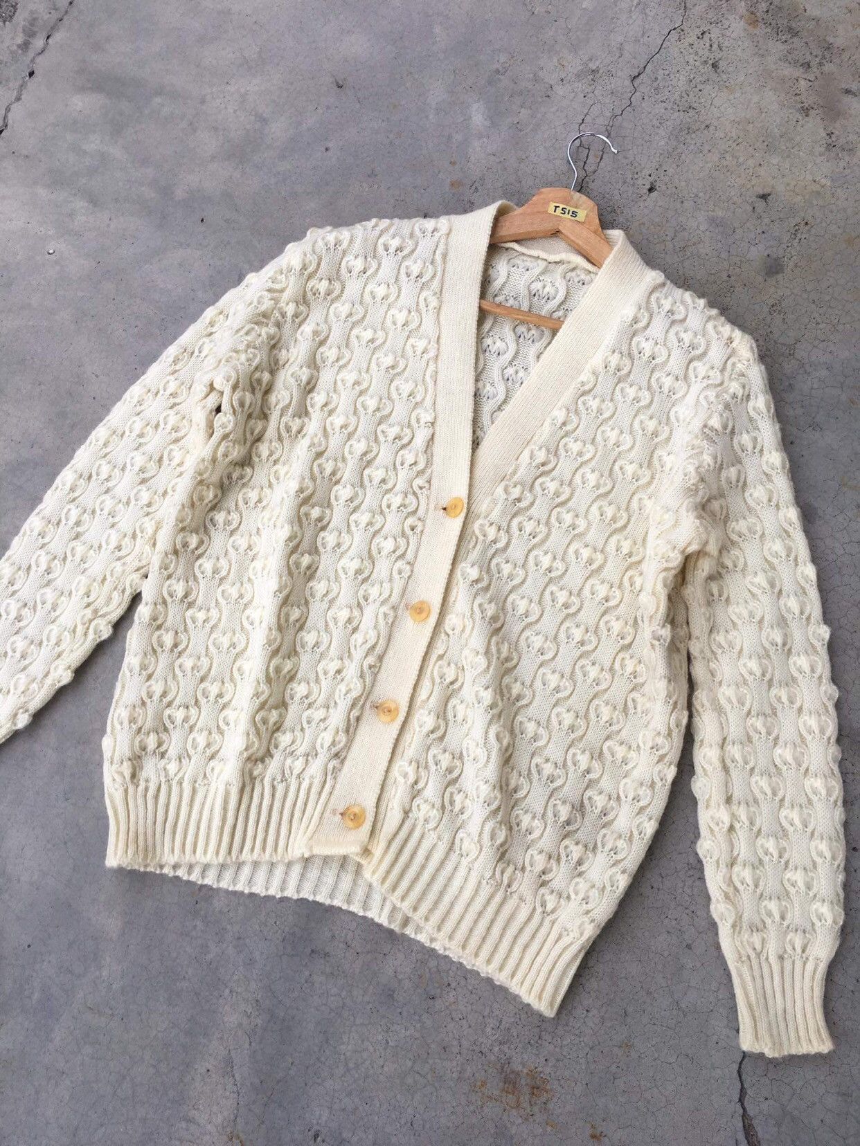 Vision Streetwear 🔴Japanese Cardigan Pureknit Pullover Knitting Pattern Size US L / EU 52-54 / 3 - 2 Thumbnail