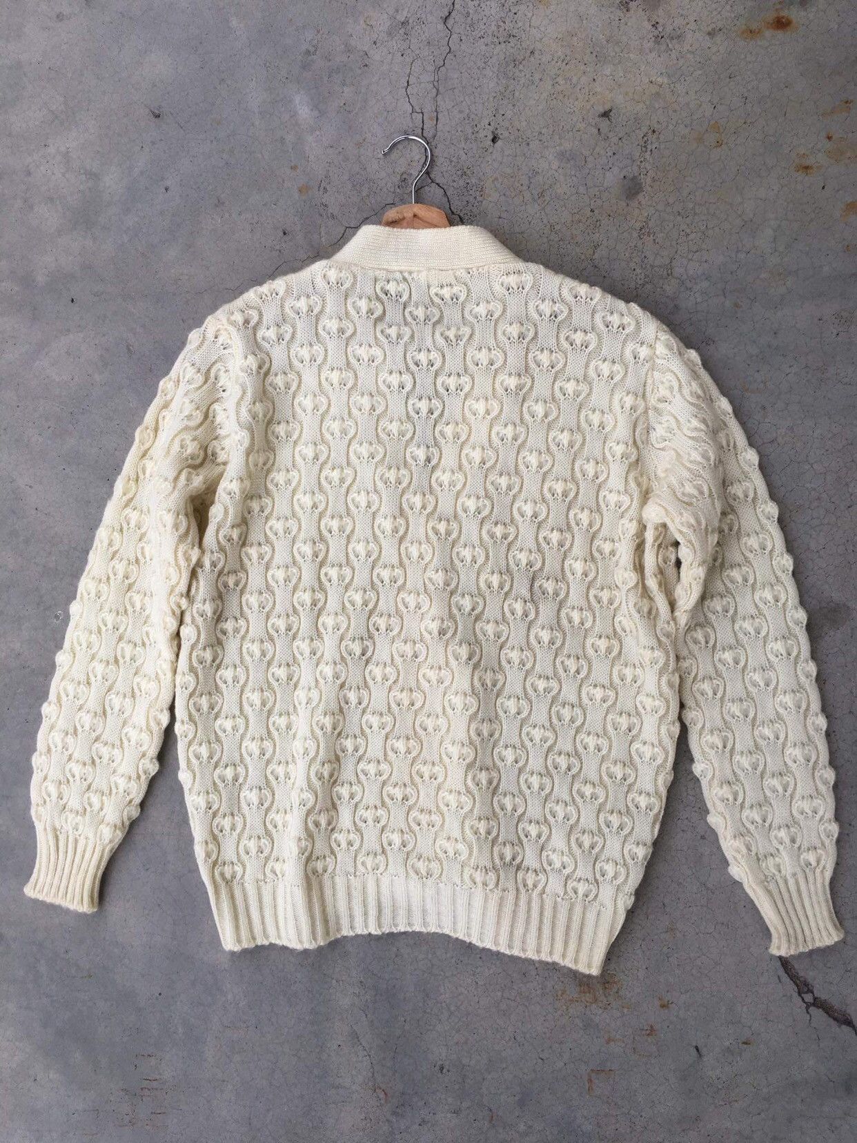 Vision Streetwear 🔴Japanese Cardigan Pureknit Pullover Knitting Pattern Size US L / EU 52-54 / 3 - 8 Thumbnail
