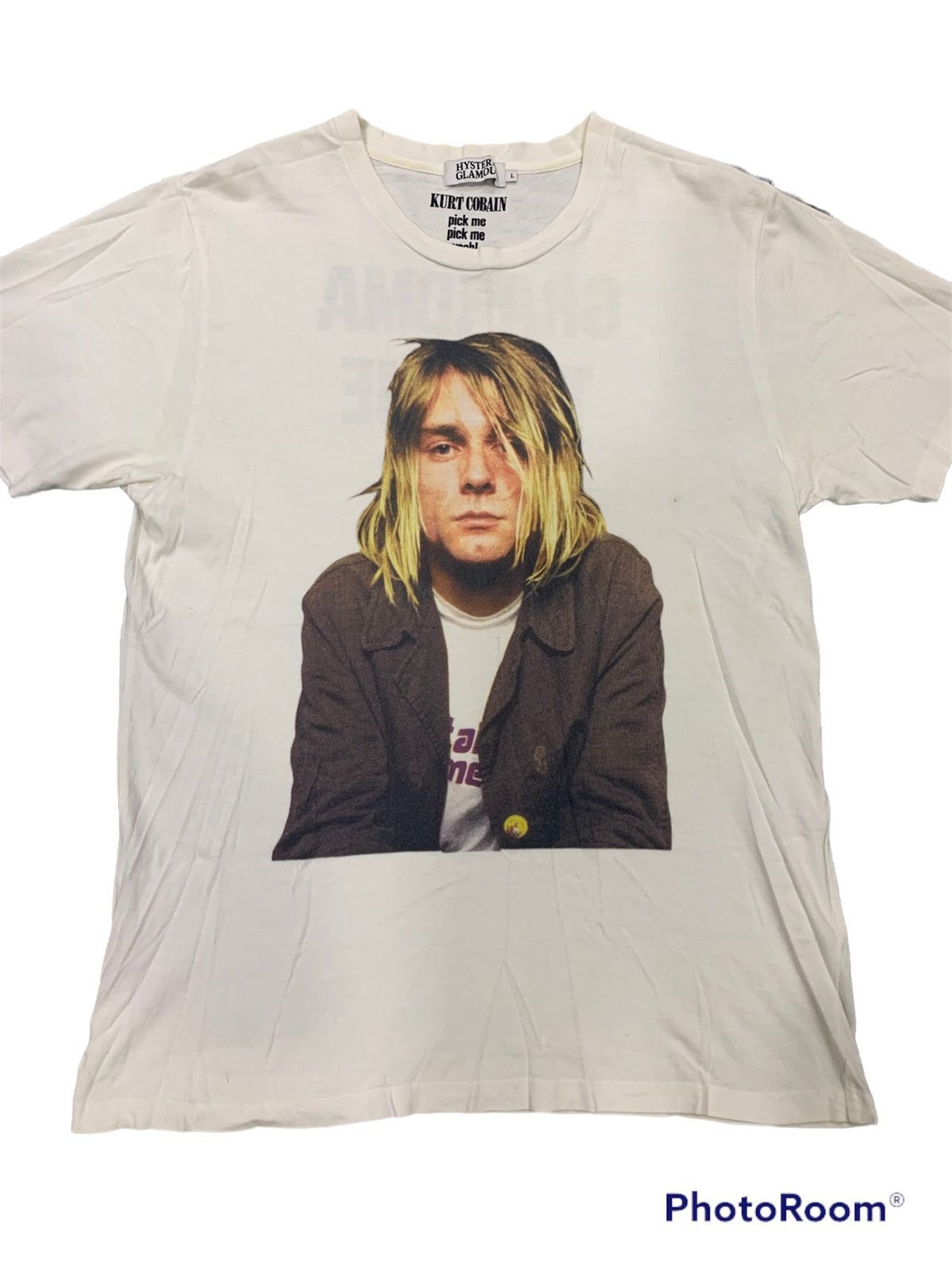 Hysteric Glamour × Nirvana Rare piece of Hysteric x Kurt Cobain Grandma Take Me Home Size US L / EU 52-54 / 3 - 2 Thumbnail