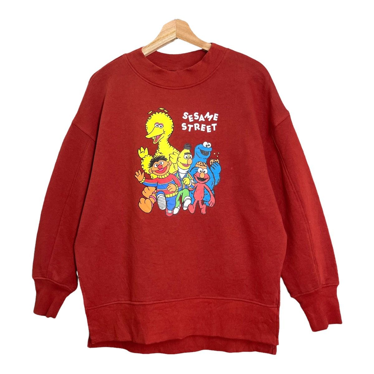 Cartoon Network × Disney Sesame Street Big Logo Crewneck Sweatshirt Size M Size US M / EU 48-50 / 2 - 3 Thumbnail