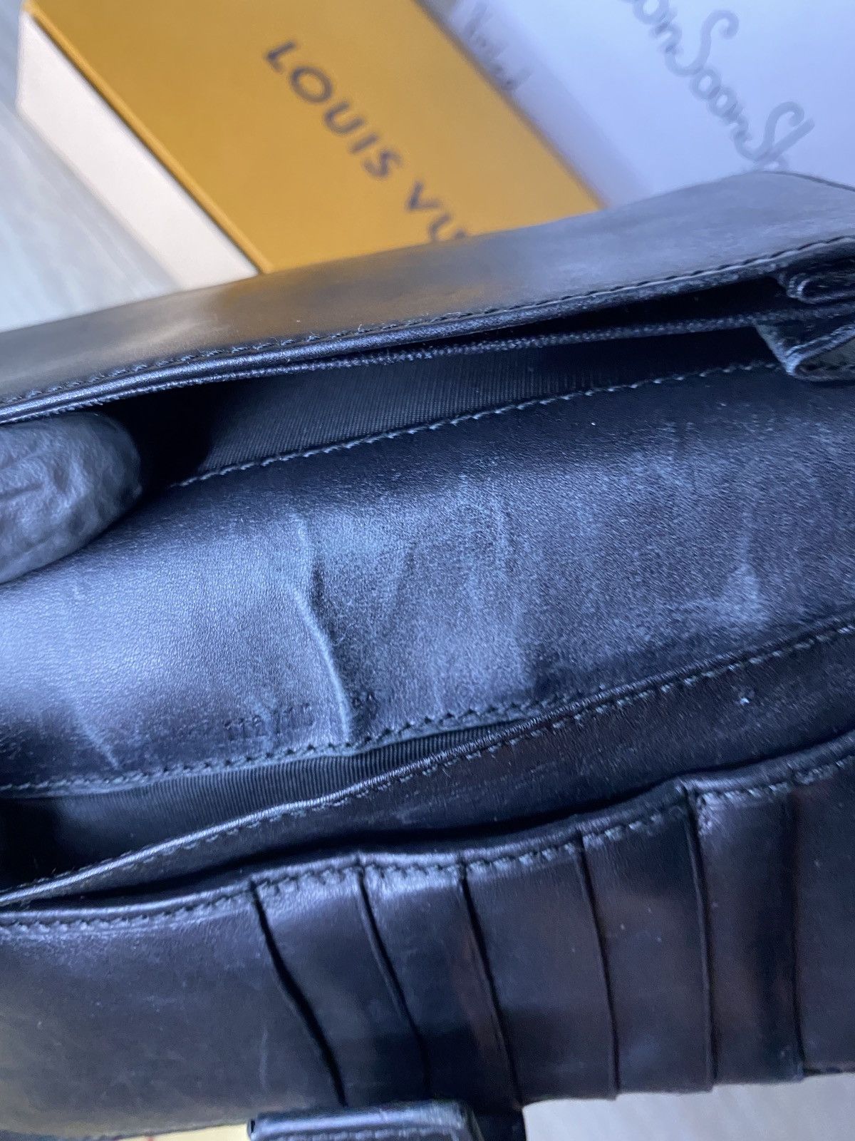 Gucci 🔴 Vintage Gucci Monogram leather wallet Size ONE SIZE - 18 Thumbnail