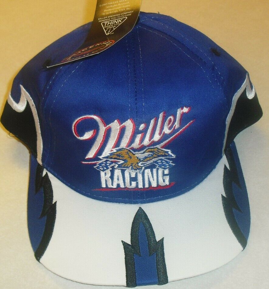 NASCAR Miller Beer Racing Vintage 90s Snapback hat | Grailed