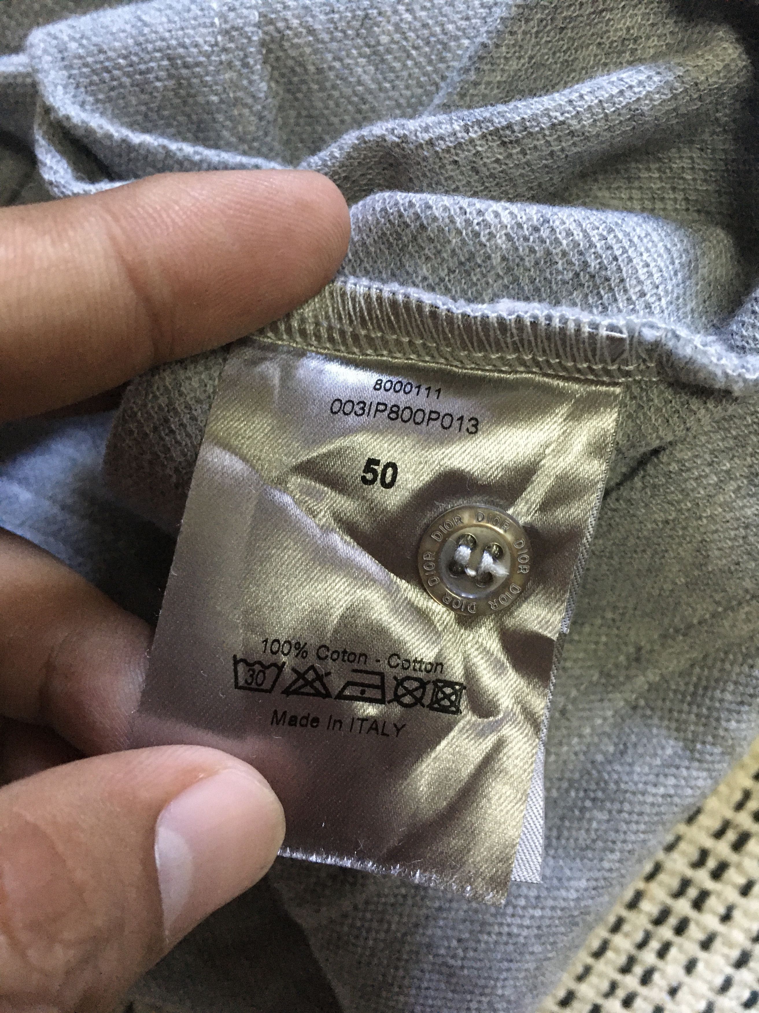 Dior Dior Homme Bee polo Size US M / EU 48-50 / 2 - 5 Thumbnail