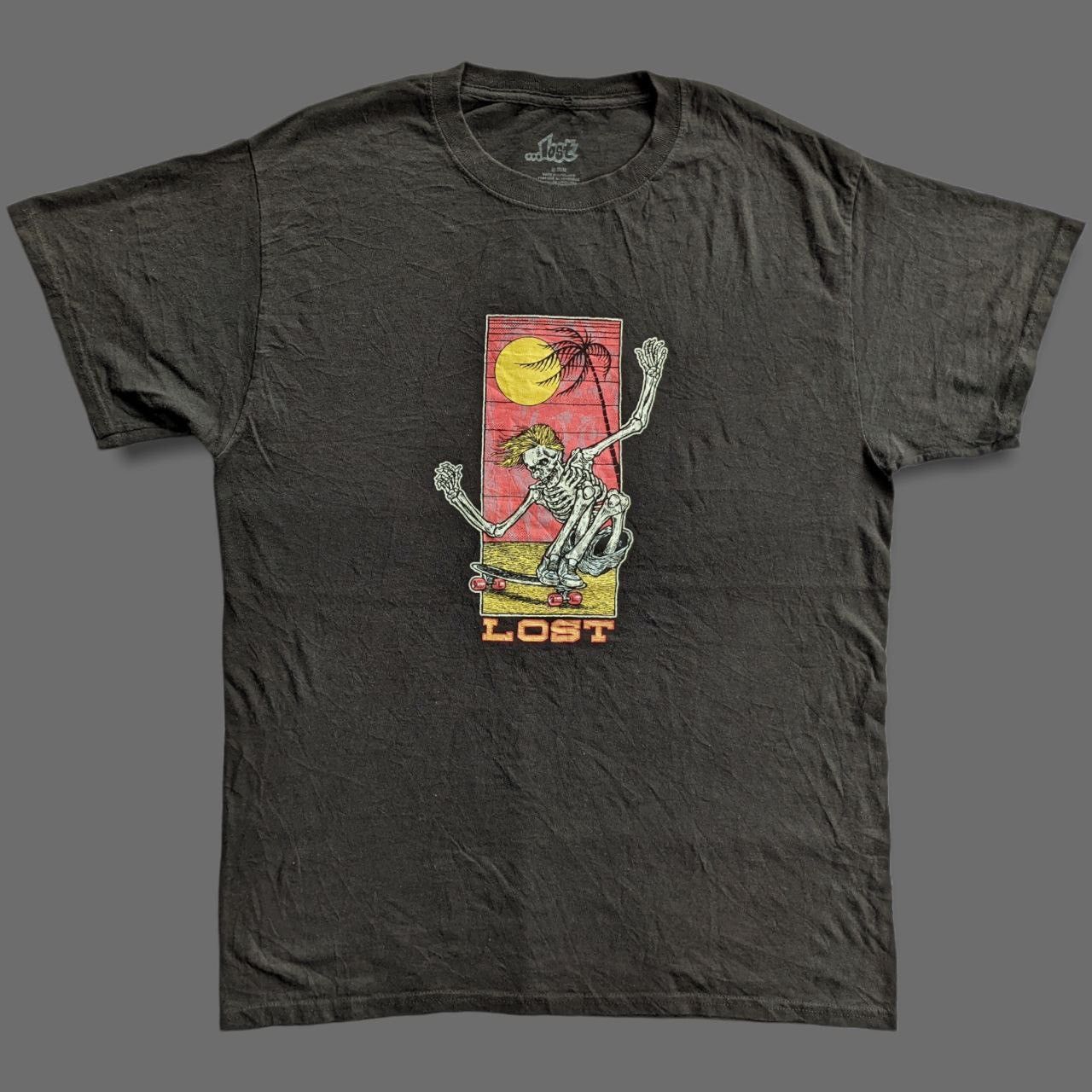 Vintage Lost Skateboard skull skaters