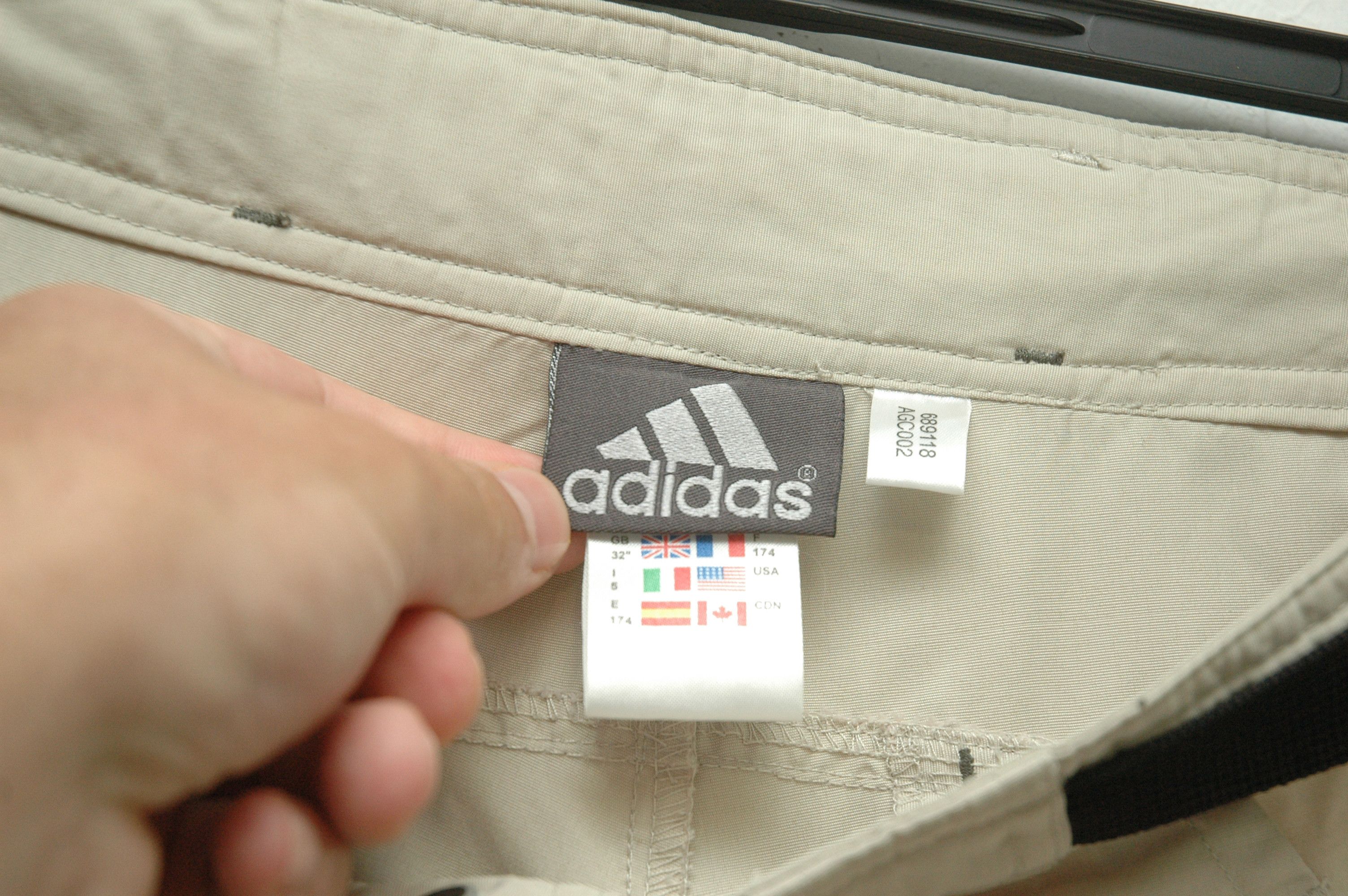 Adidas VIntage 90s Adidas Cargo Pant Size US 32 / EU 48 - 7 Thumbnail