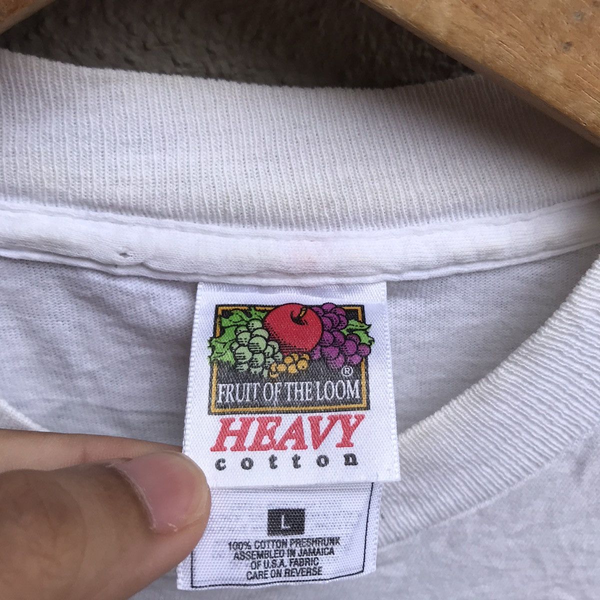 Vintage Vintage 90s TOMMY Pullmyfinger parody tee Size US M / EU 48-50 / 2 - 4 Thumbnail
