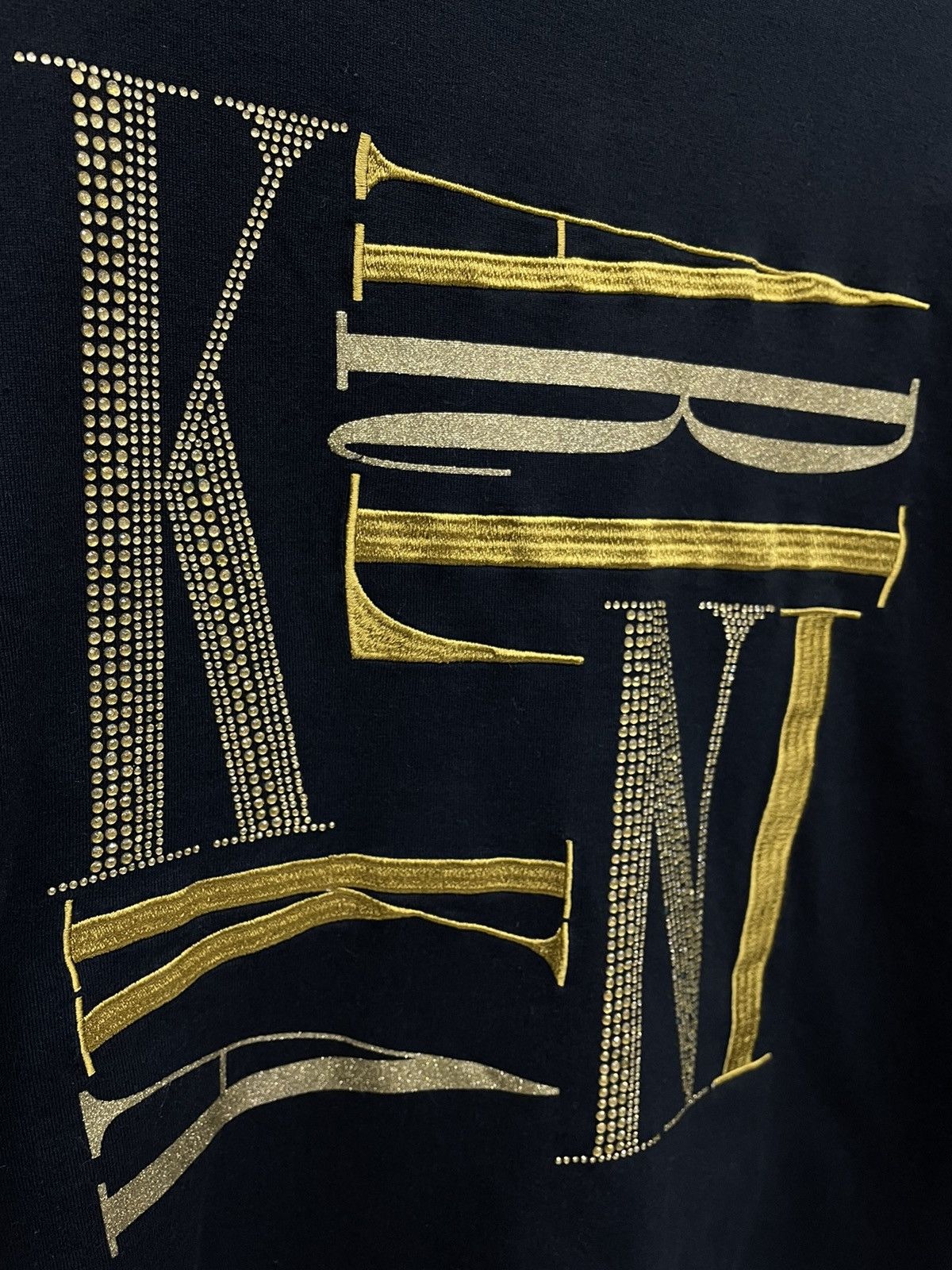 Karl Kani RARE! KARLKANI Big Spell Out Embroidery & Swarovski Style Size US M / EU 48-50 / 2 - 3 Thumbnail