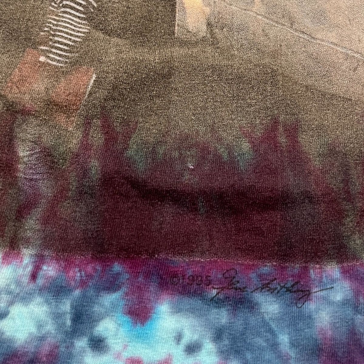 Band Tees × Grateful Dead × Vintage 1995 Haight Ashbury Tee Tie Dye Size US L / EU 52-54 / 3 - 3 Thumbnail