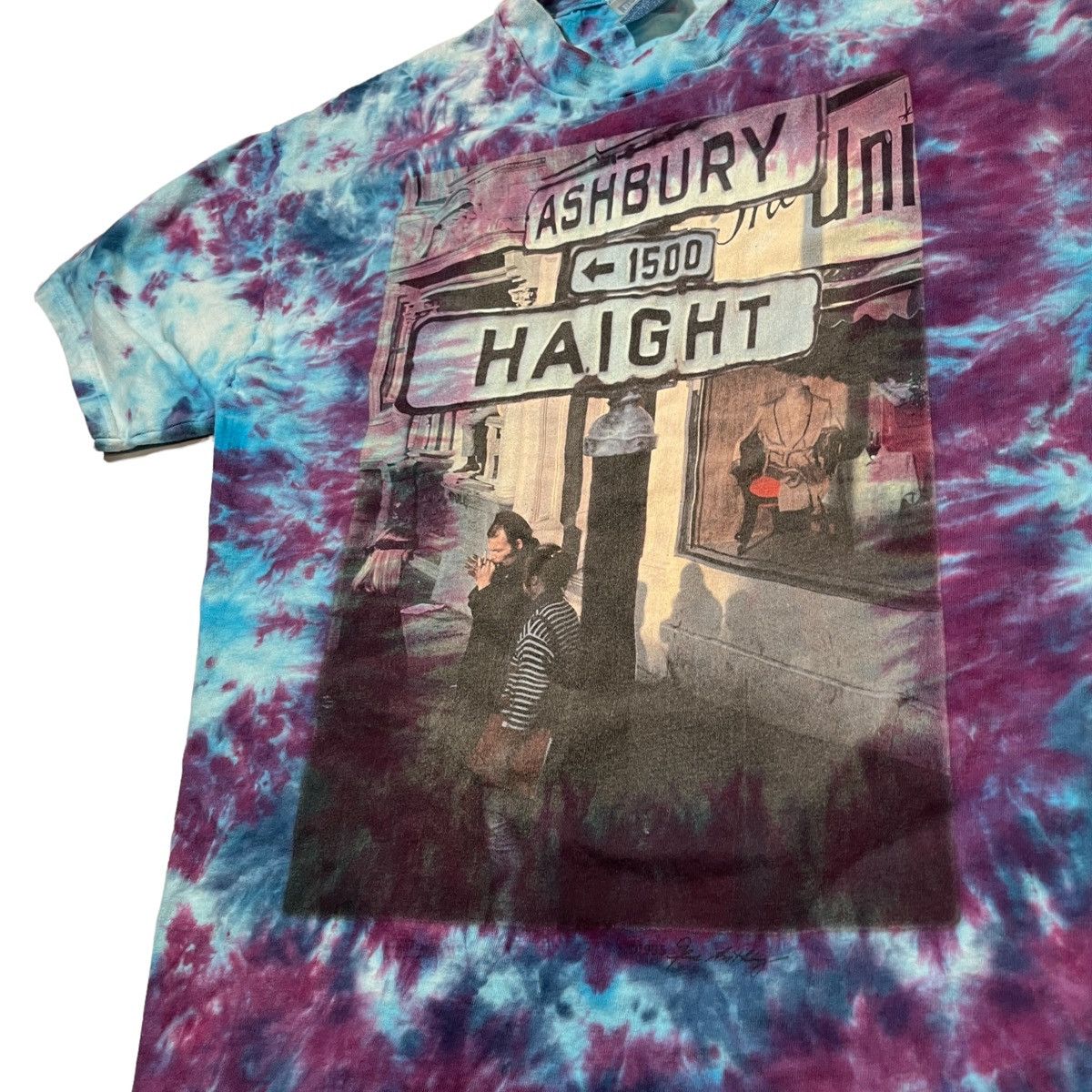 Band Tees × Grateful Dead × Vintage 1995 Haight Ashbury Tee Tie Dye Size US L / EU 52-54 / 3 - 2 Thumbnail
