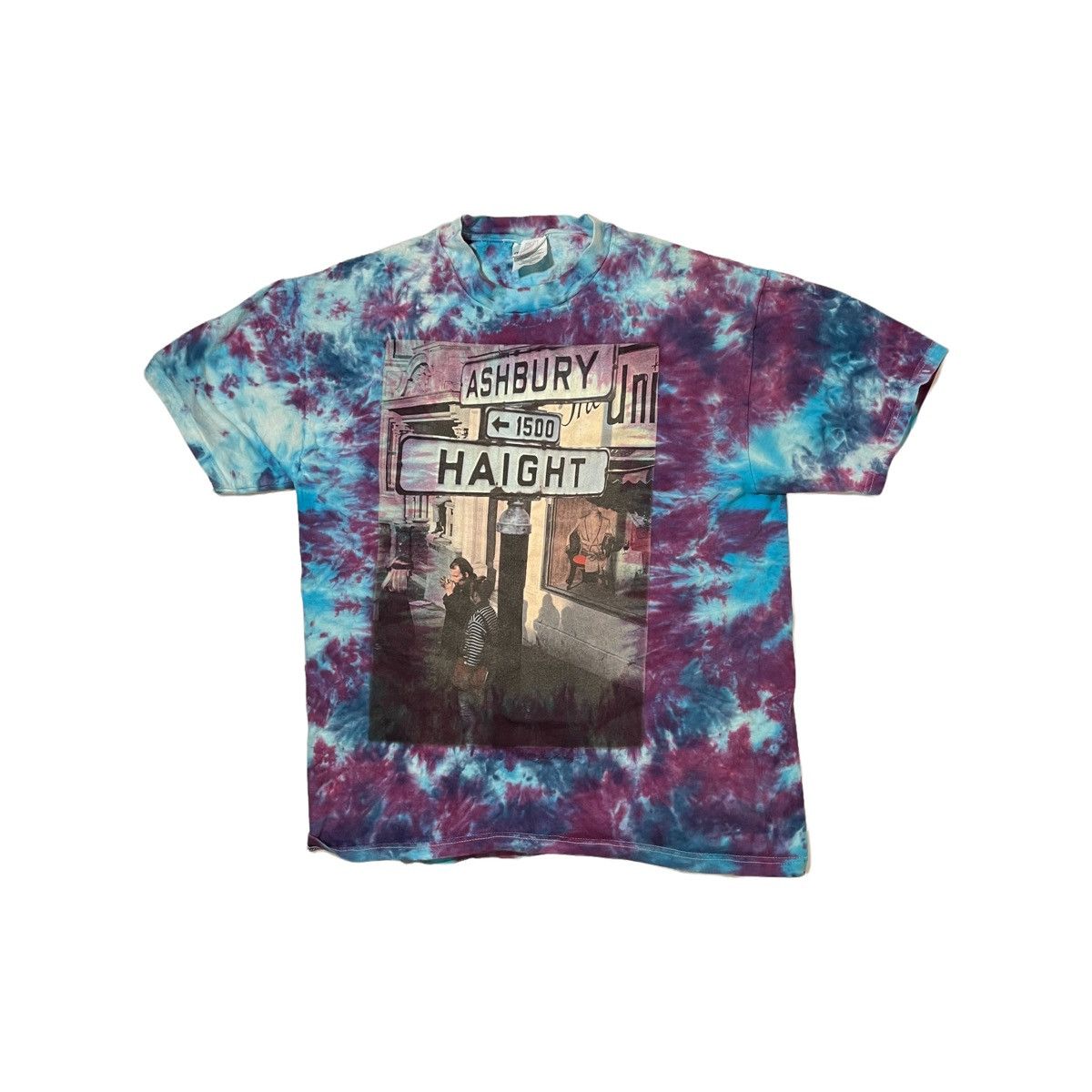 Band Tees × Grateful Dead × Vintage 1995 Haight Ashbury Tee Tie Dye Size US L / EU 52-54 / 3 - 1 Thumbnail