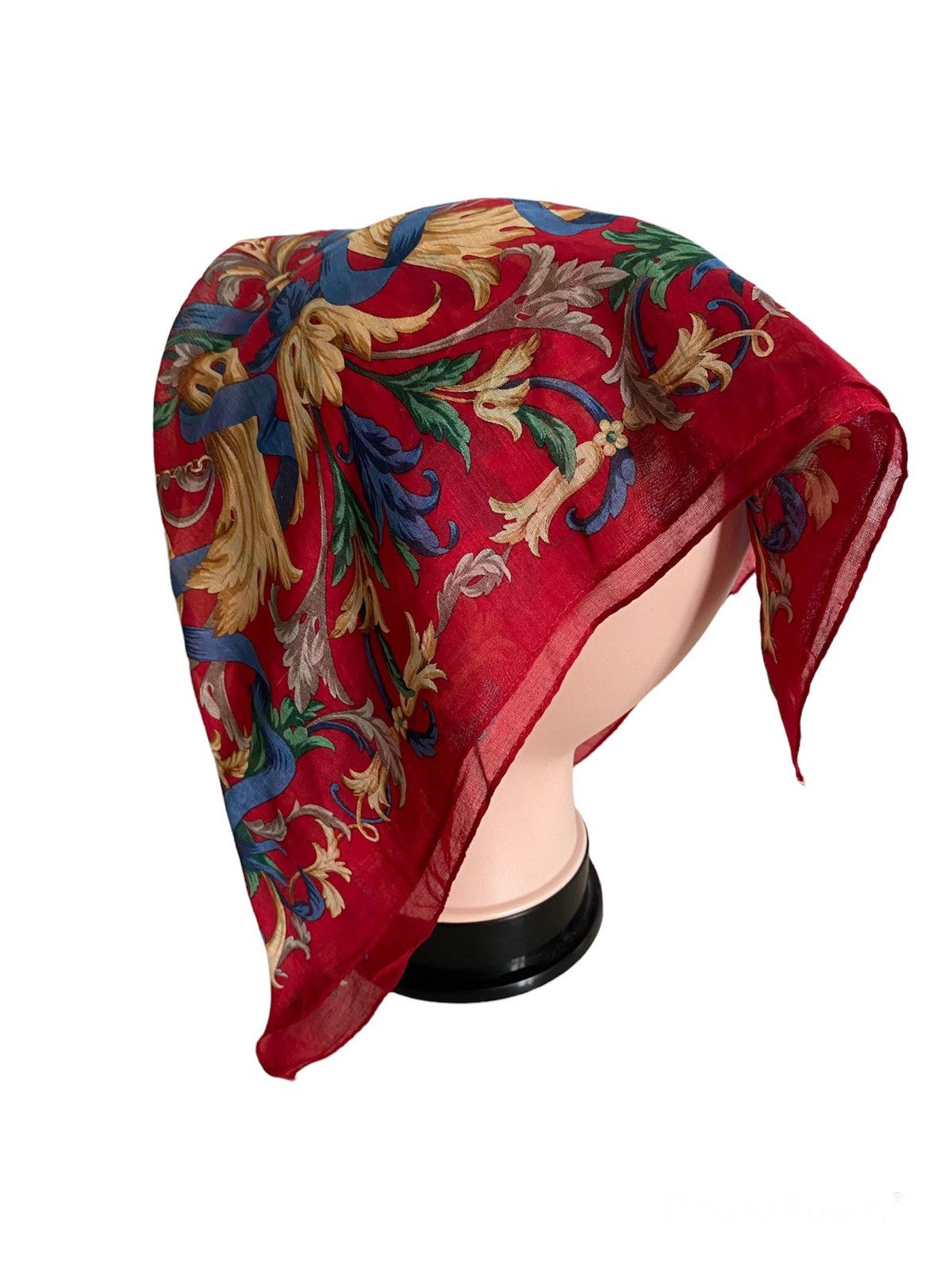 Celine × Vintage CELINE BANDANA HANDKERCHIEF NECKERCHIEF Nice design Size ONE SIZE - 4 Thumbnail