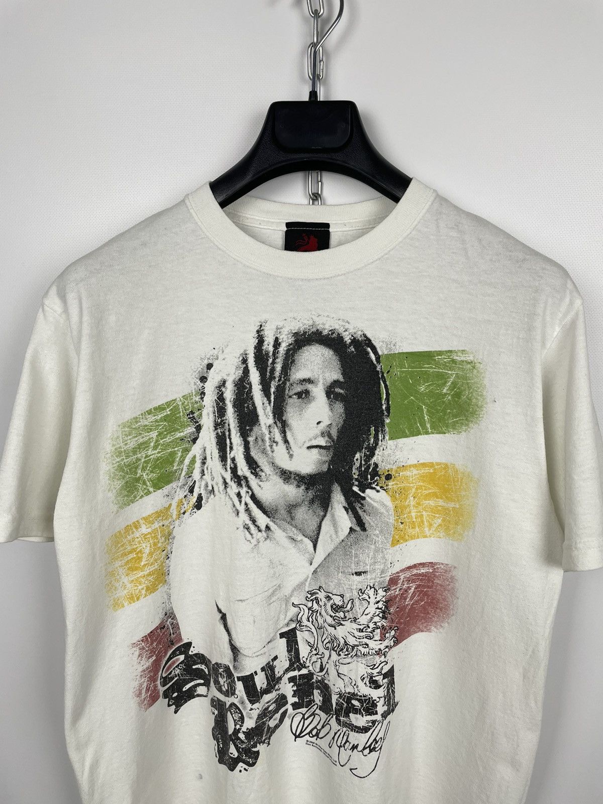 Band Tees × Bob Marley × Vintage Vintage 2008 Bob Marley ‘Soul Rebel’ Band T-Shirt Size US M / EU 48-50 / 2 - 1 Thumbnail