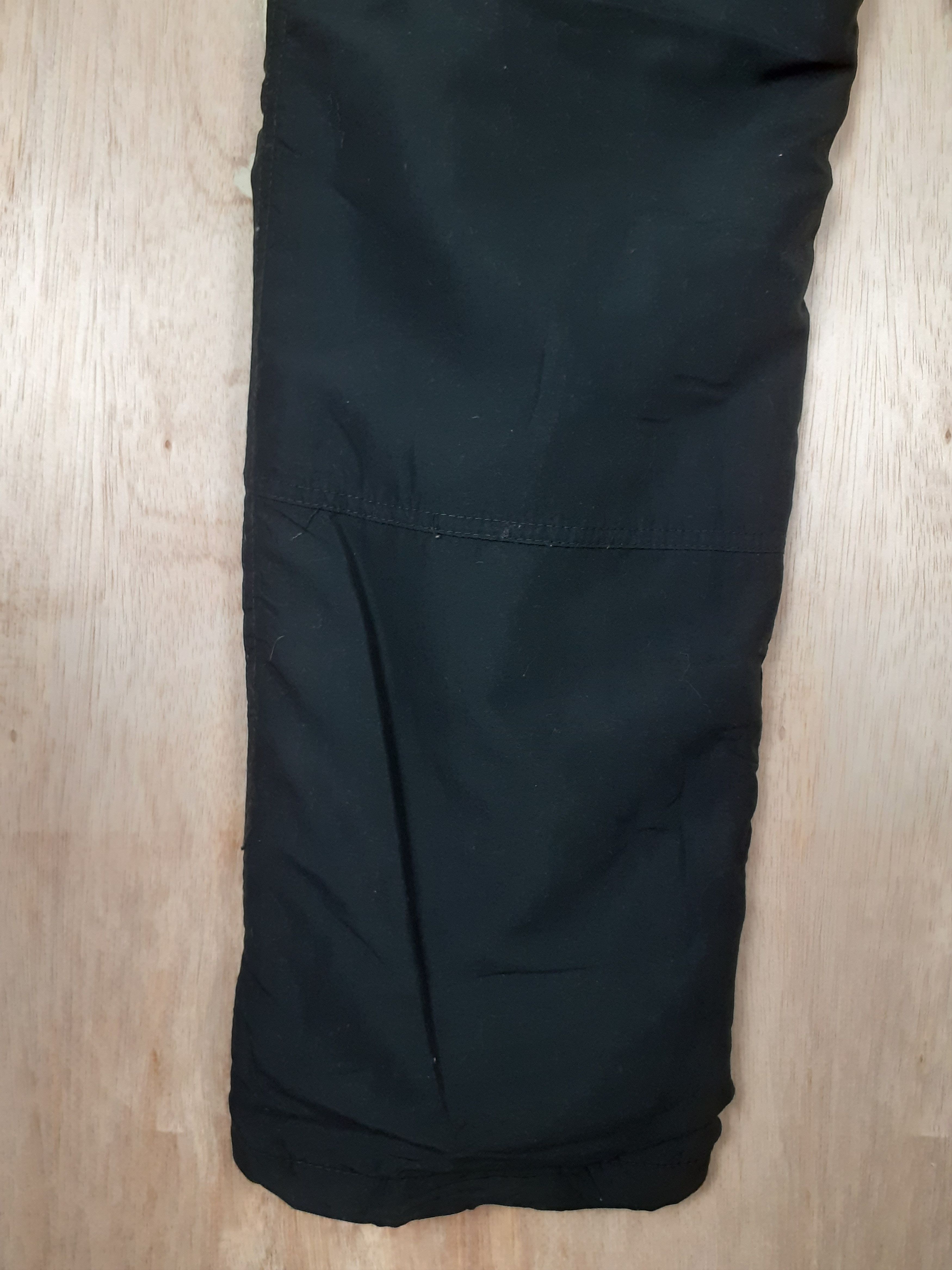 Japanese Brand Outdoor track multipocket hiking cargo black pants #3663 Size US 33 - 20 Thumbnail