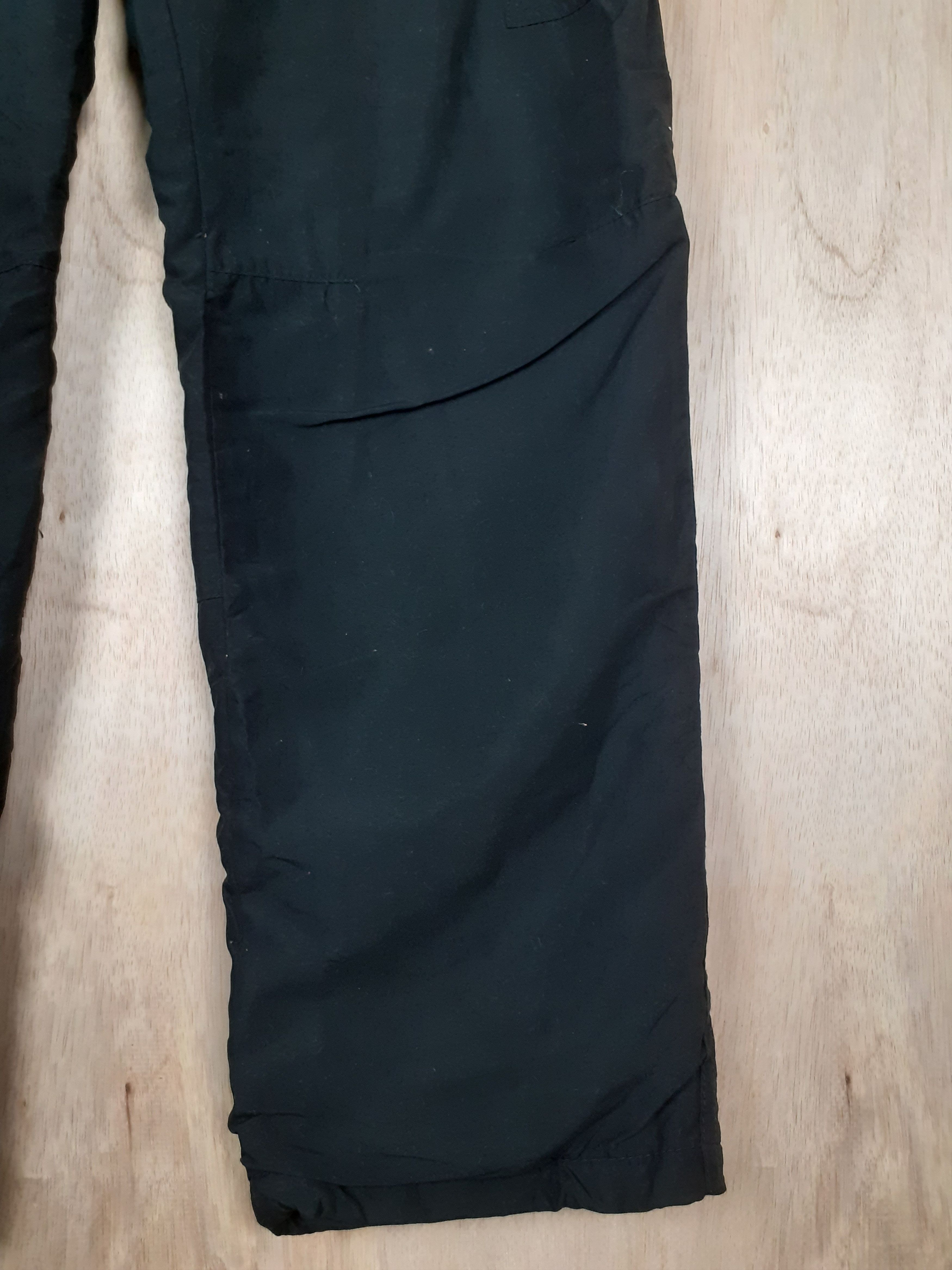 Japanese Brand Outdoor track multipocket hiking cargo black pants #3663 Size US 33 - 10 Thumbnail