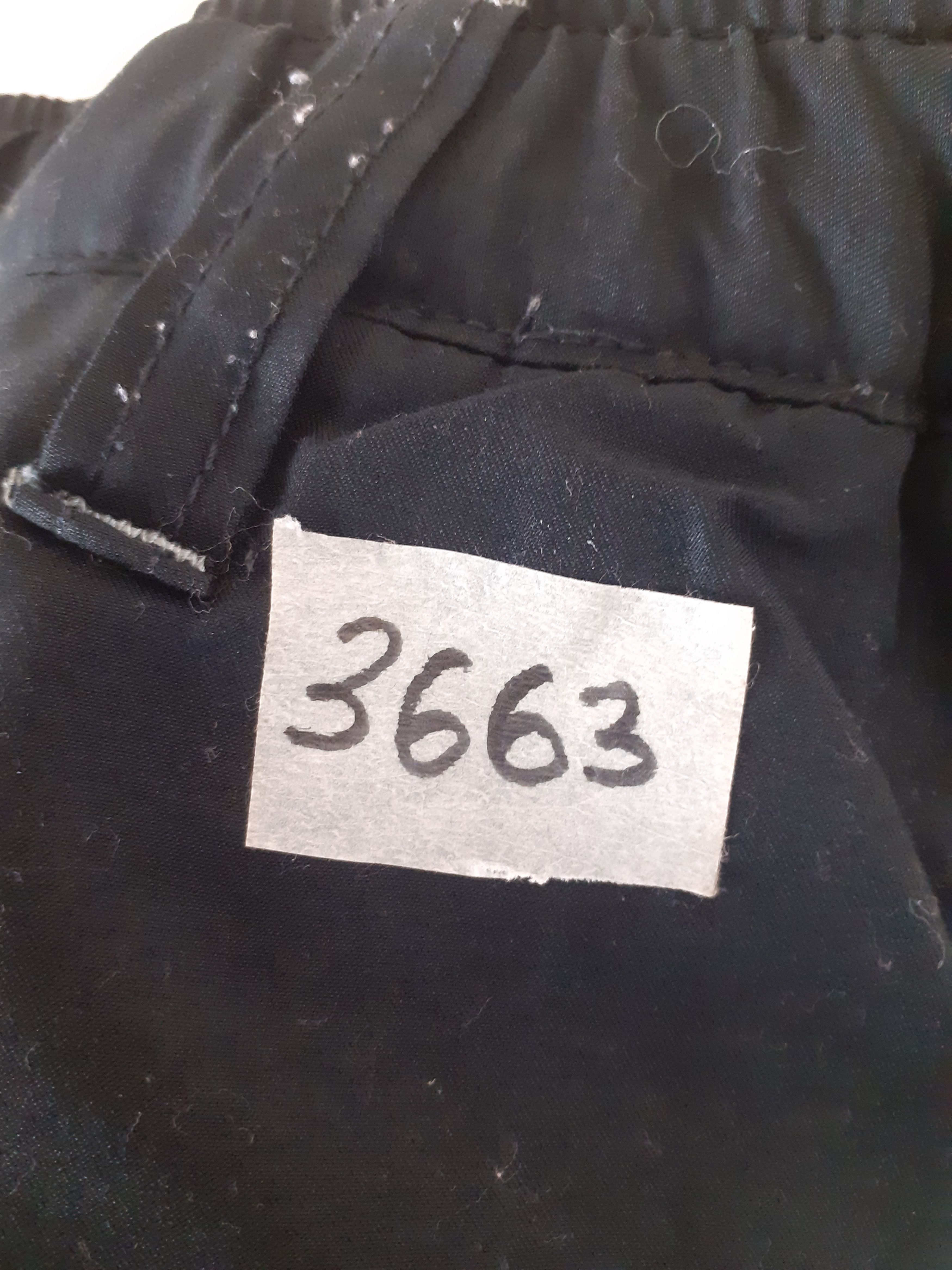 Japanese Brand Outdoor track multipocket hiking cargo black pants #3663 Size US 33 - 22 Thumbnail