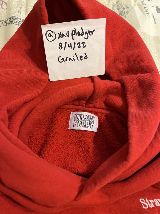 Streetwear Strawberry Kai Hoodie Large Grailed