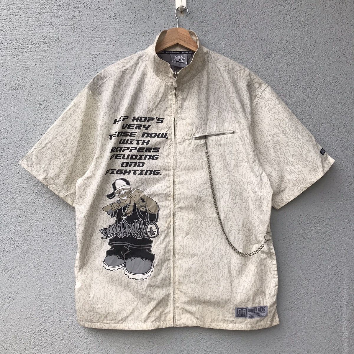 Vintage Bobby Gang Hip Hop Light Jacket