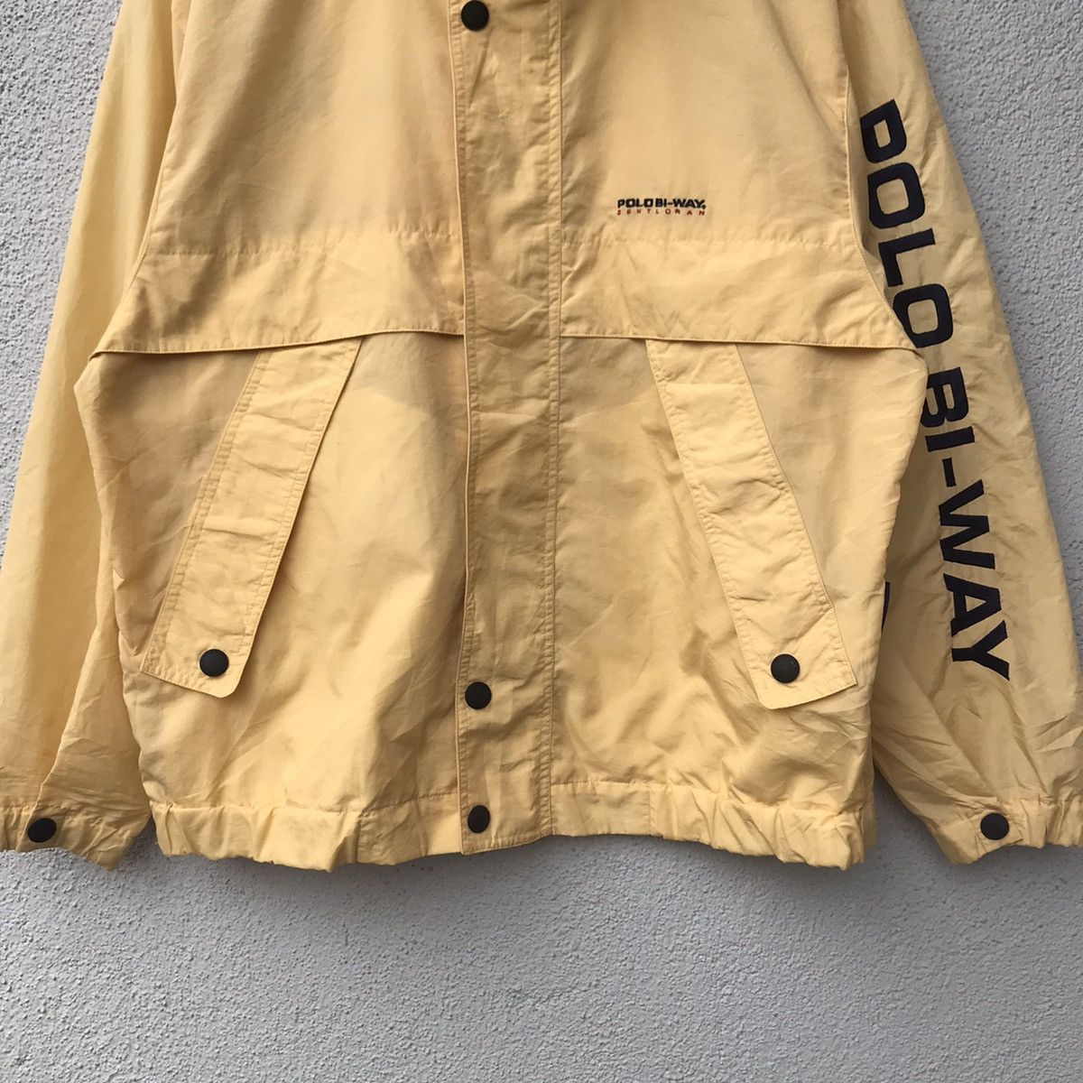 Polo Ralph Lauren Vintage Polo Bi Way Spell Out Jacket Size US L / EU 52-54 / 3 - 3 Thumbnail
