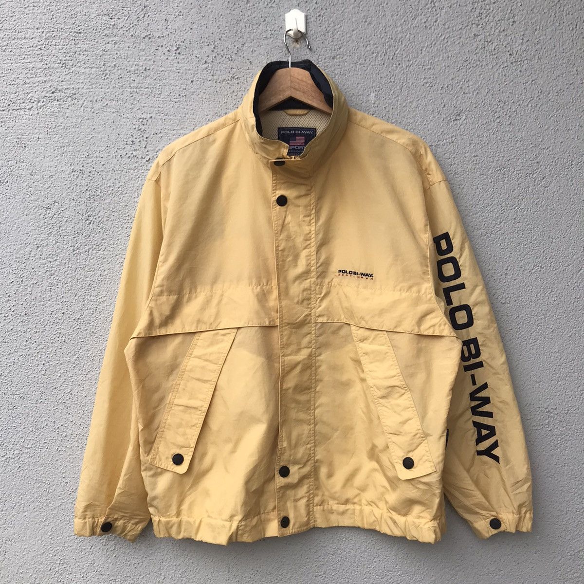 Polo Ralph Lauren Vintage Polo Bi Way Spell Out Jacket Size US L / EU 52-54 / 3 - 1 Thumbnail